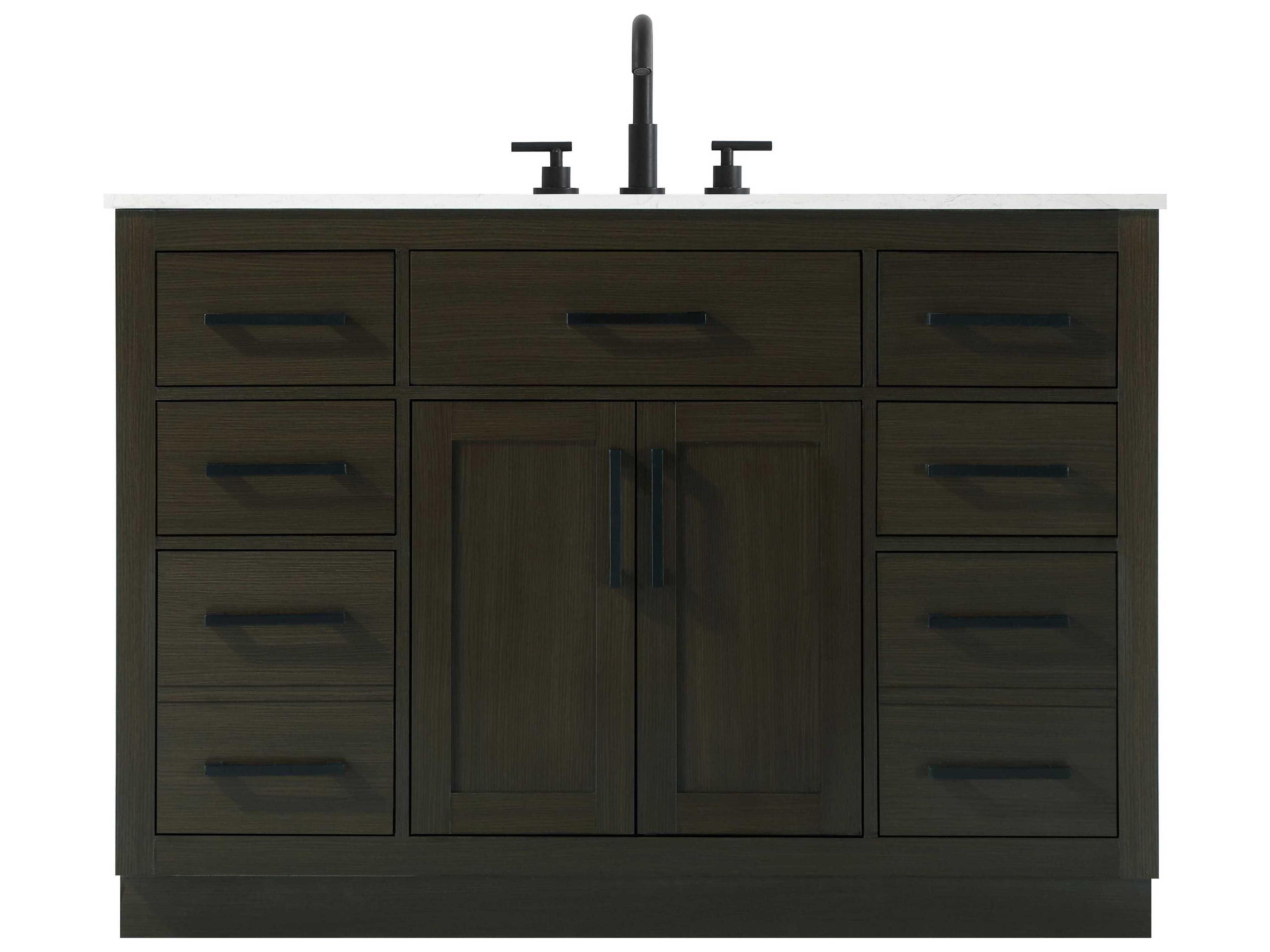 Alden Mocha Brown 48" Vanity