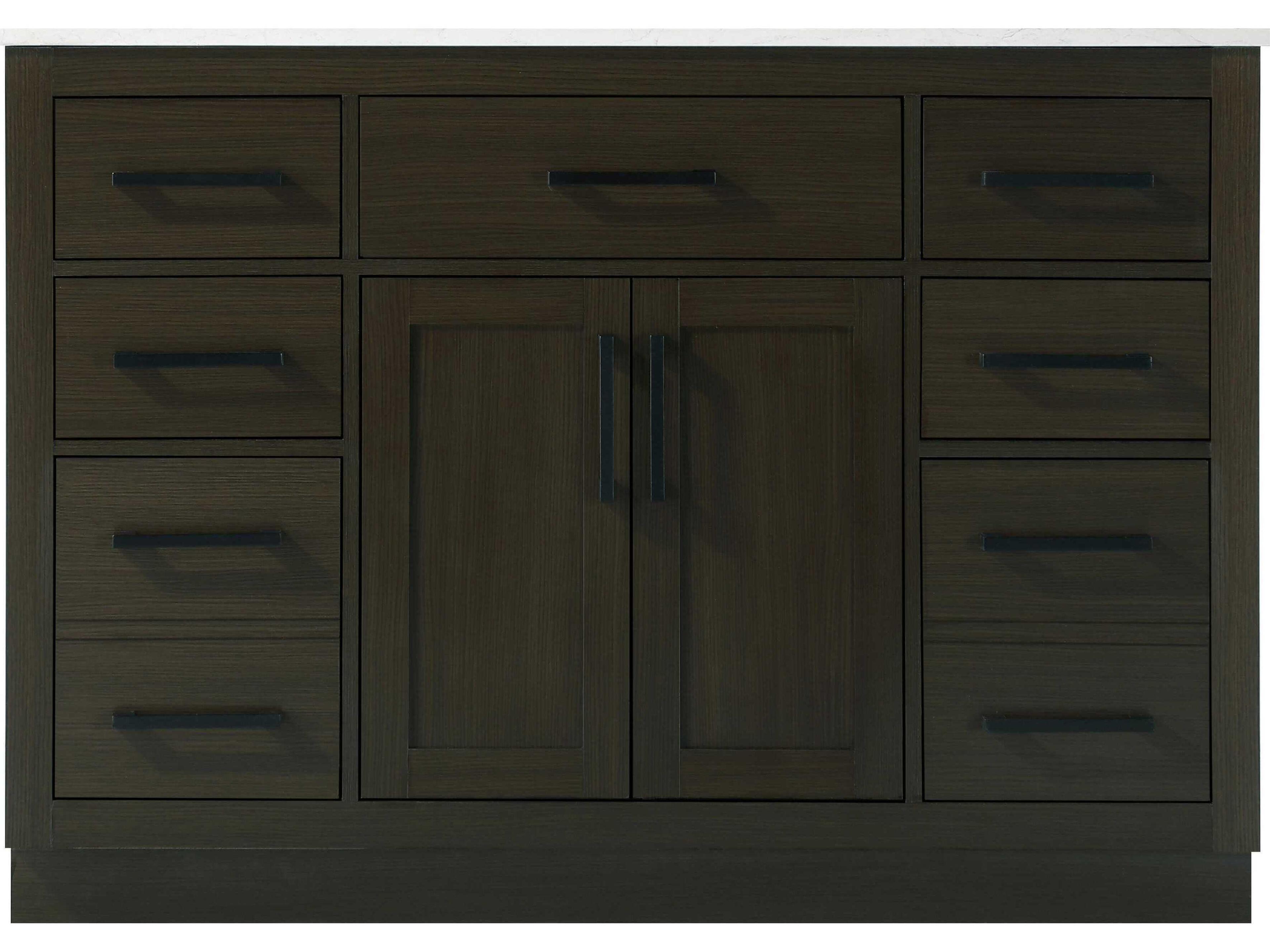 Elegant Lighting Alden Mocha Brown 48" Vanity