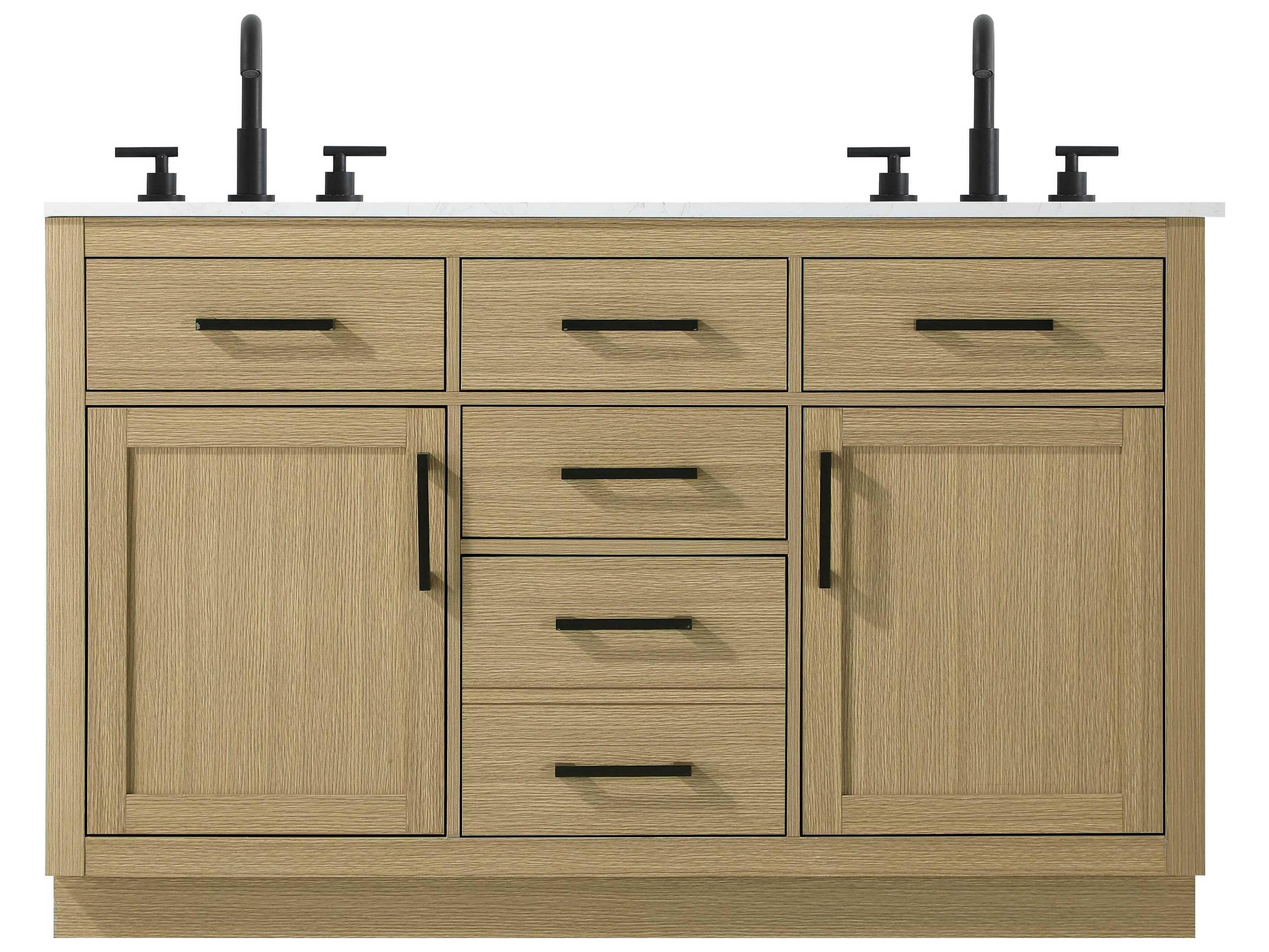 Alden Honey Brown 54" Vanity