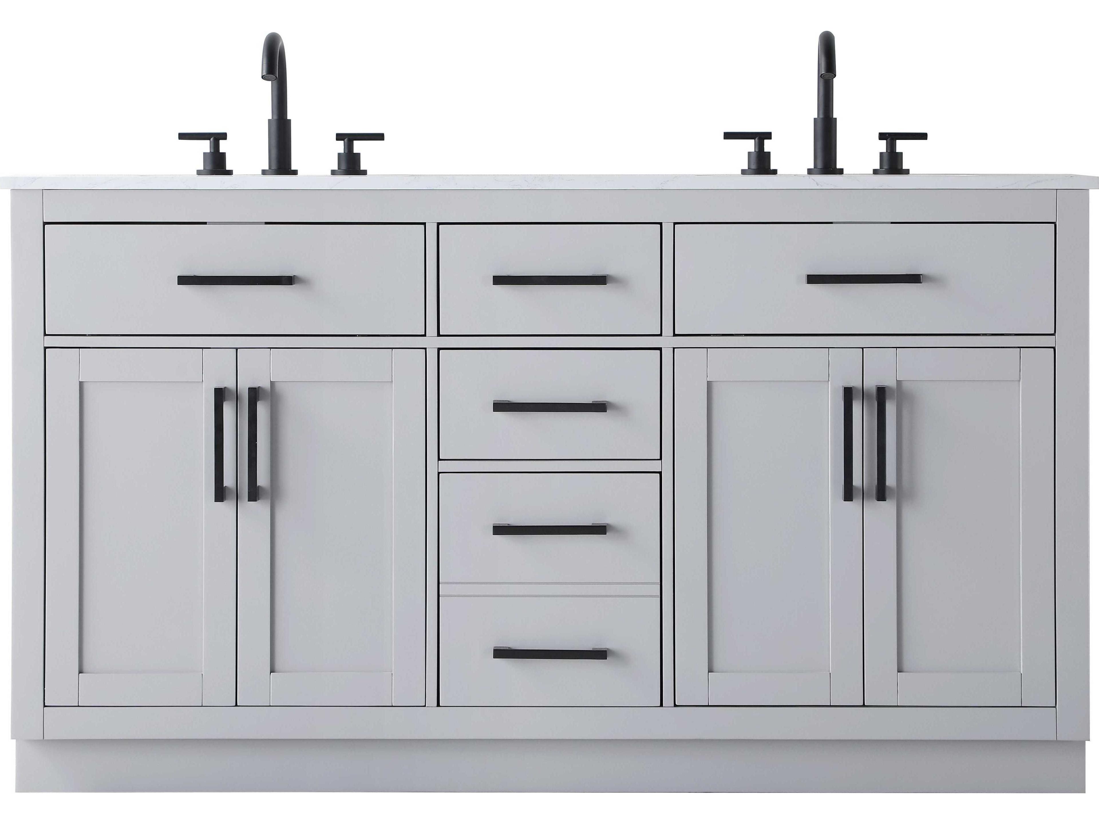 Alden Grey 60" Vanity