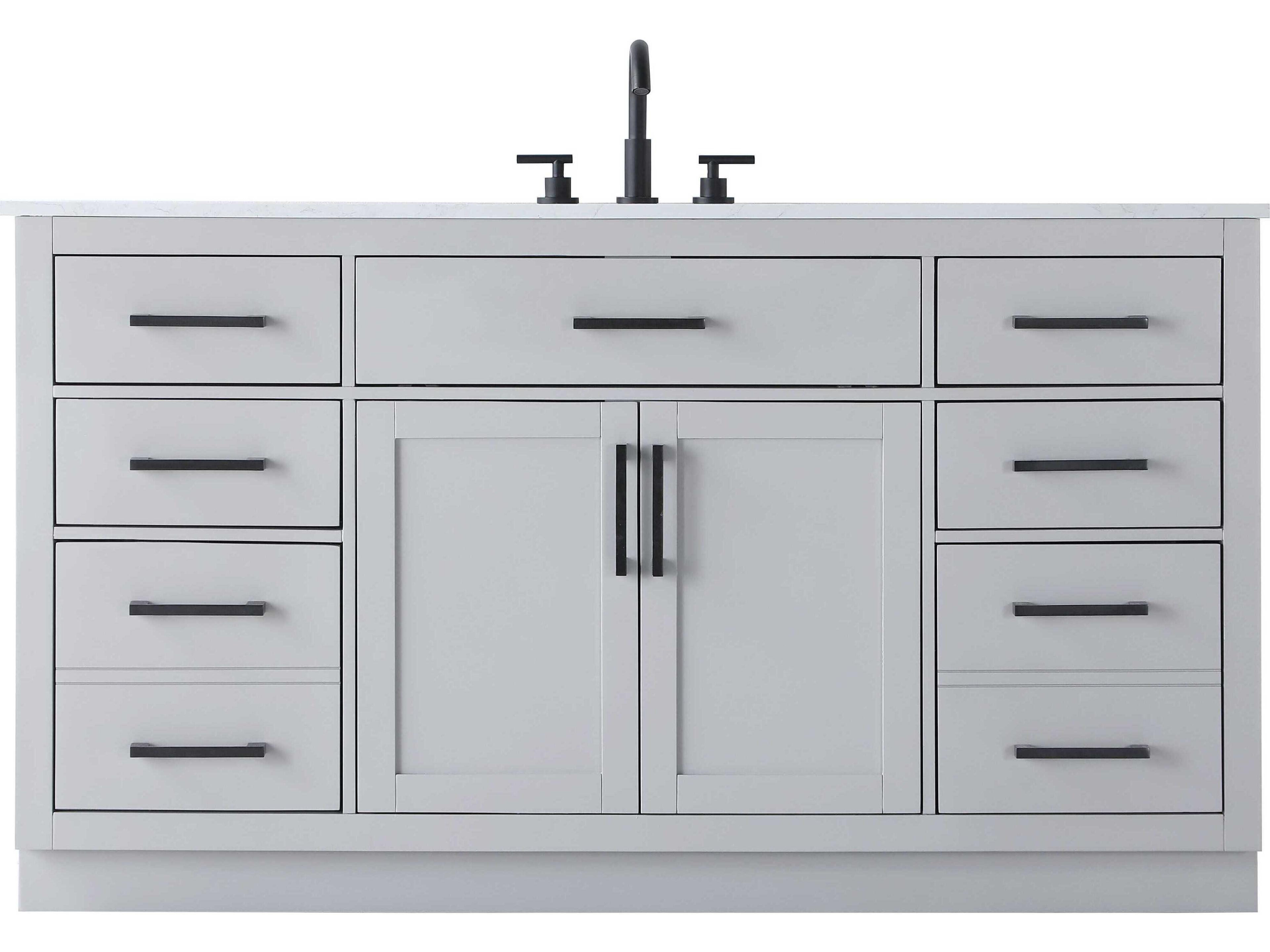 Alden Grey 60" Vanity