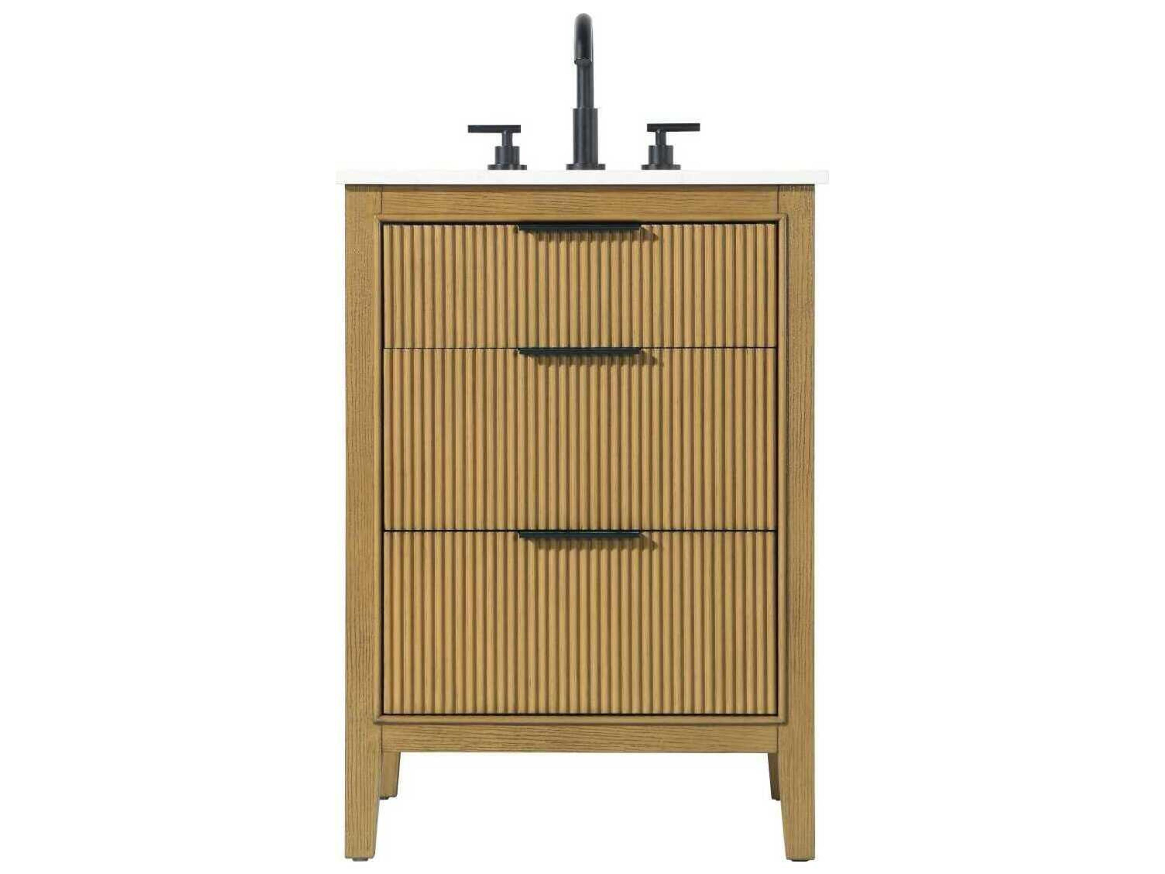 Langston 24" Honey Teak Vanity