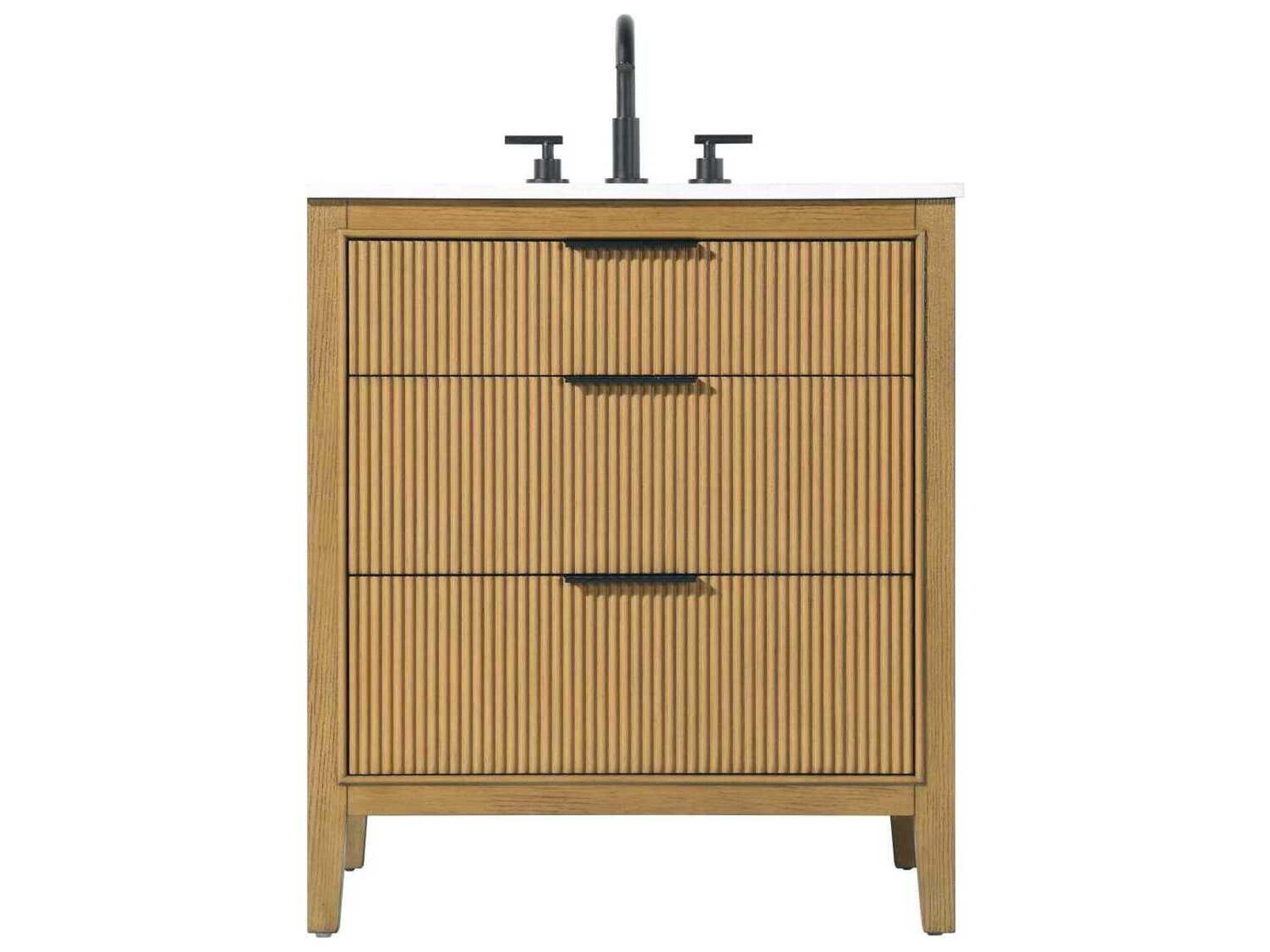 Langston 30" Honey Teak Vanity