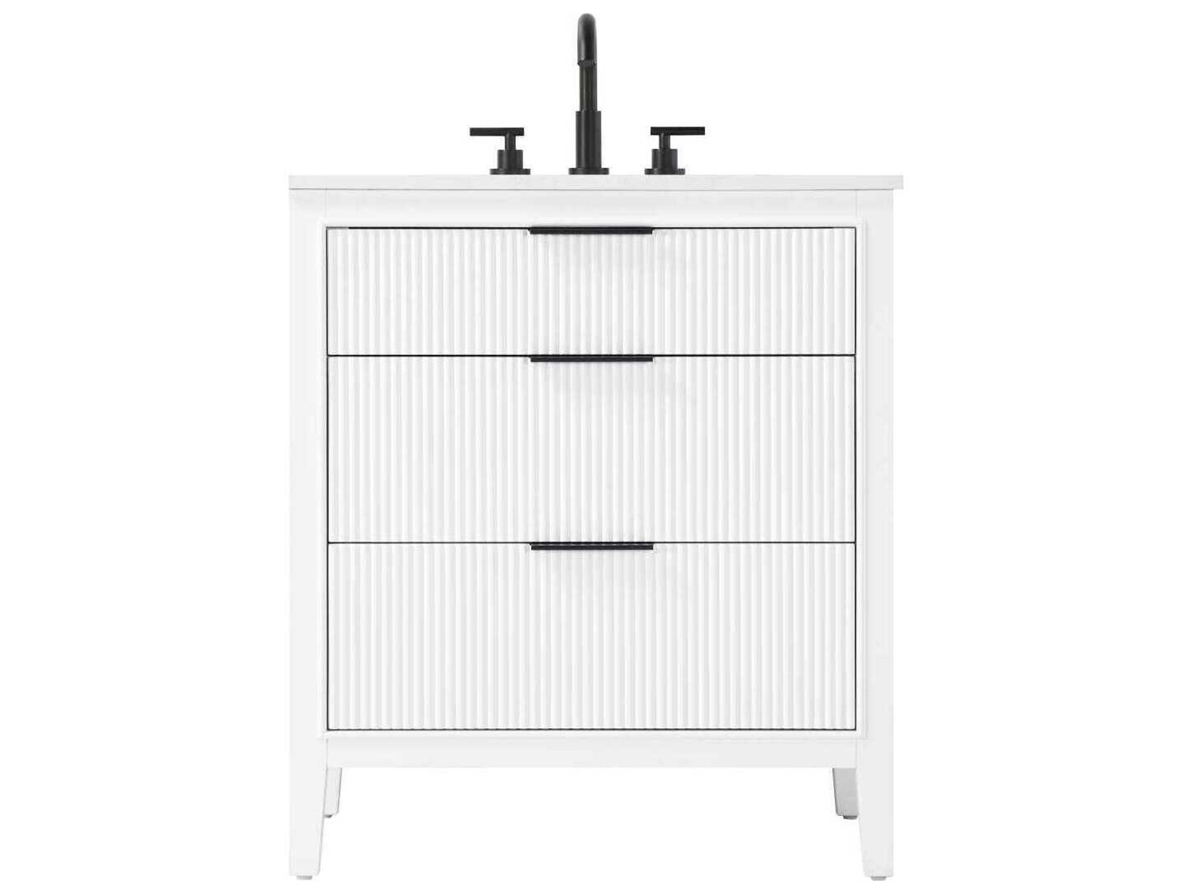 Langston 30" White Vanity