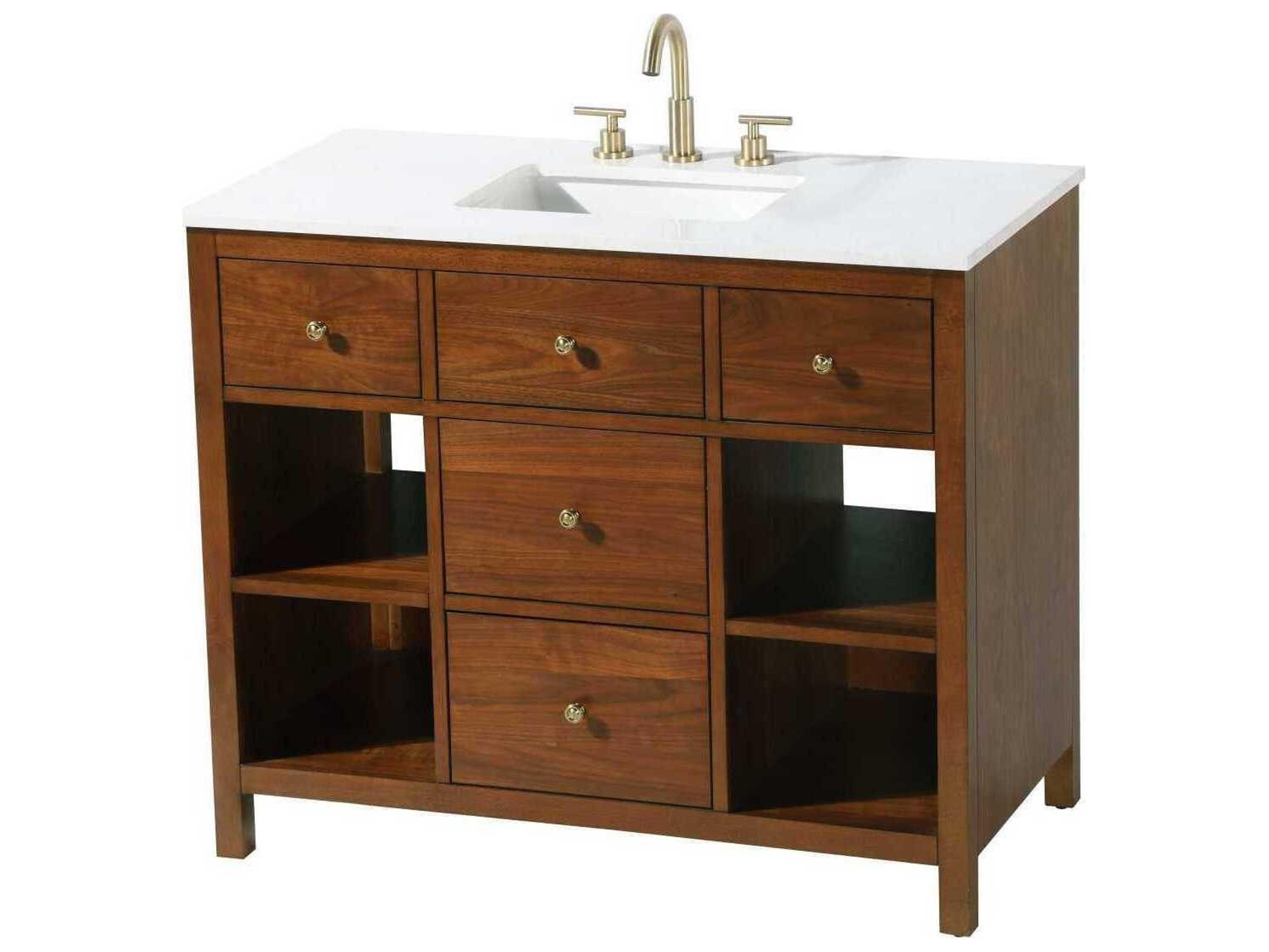 Clayton Brandy Walnut 42" Vanity
