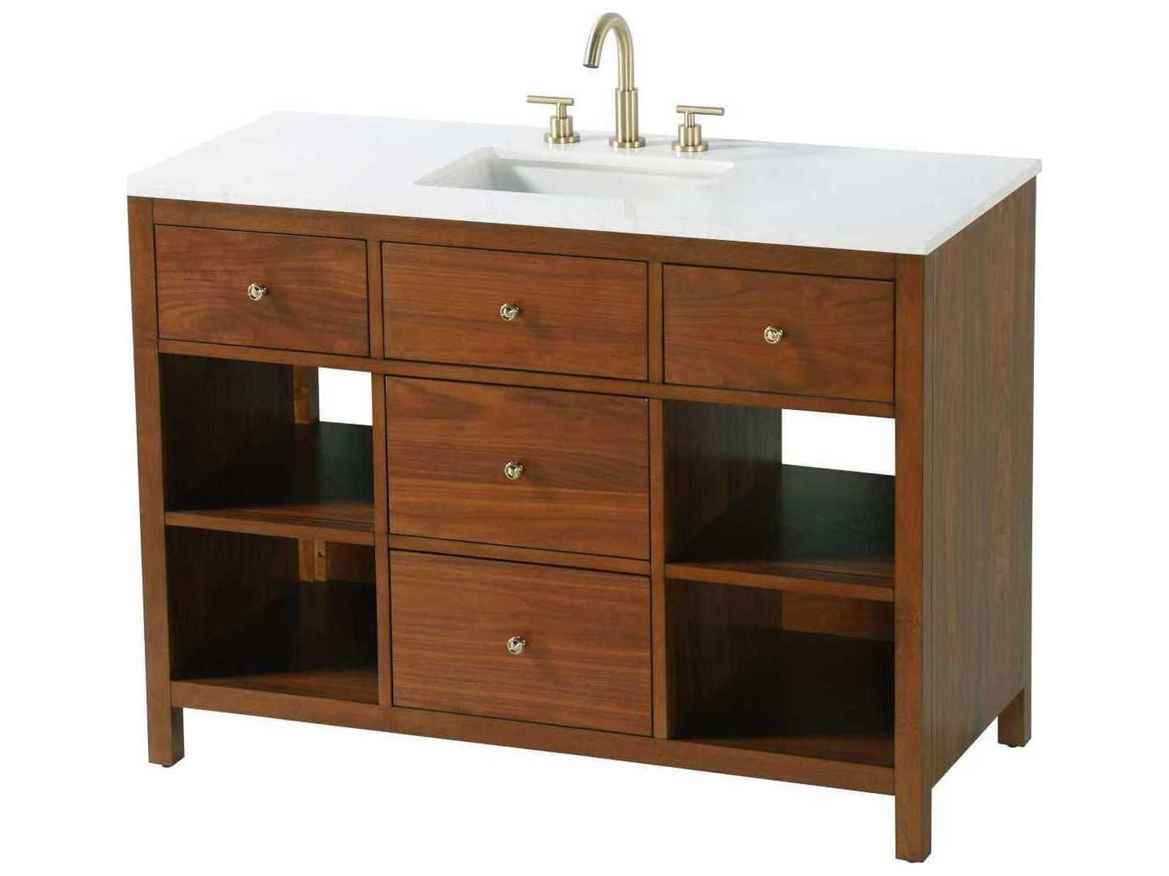 Clayton Brandy Walnut 48" Vanity