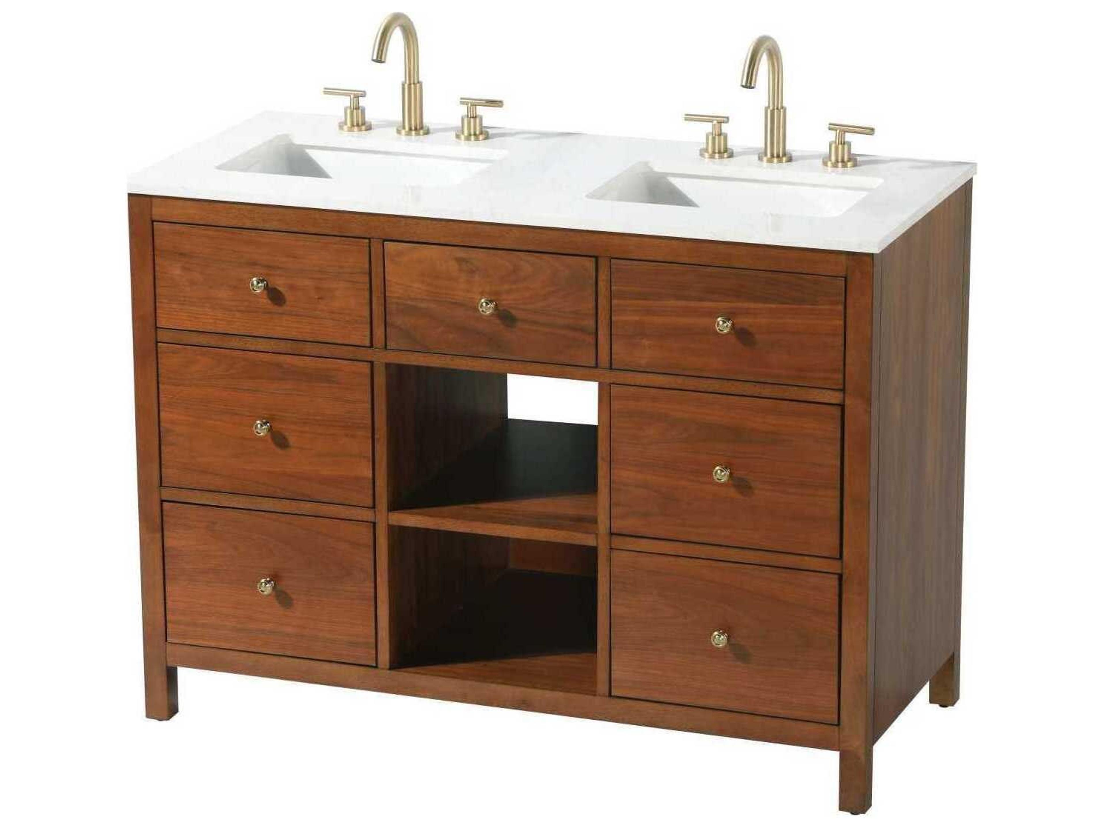 Clayton Brandy Walnut 48" Vanity