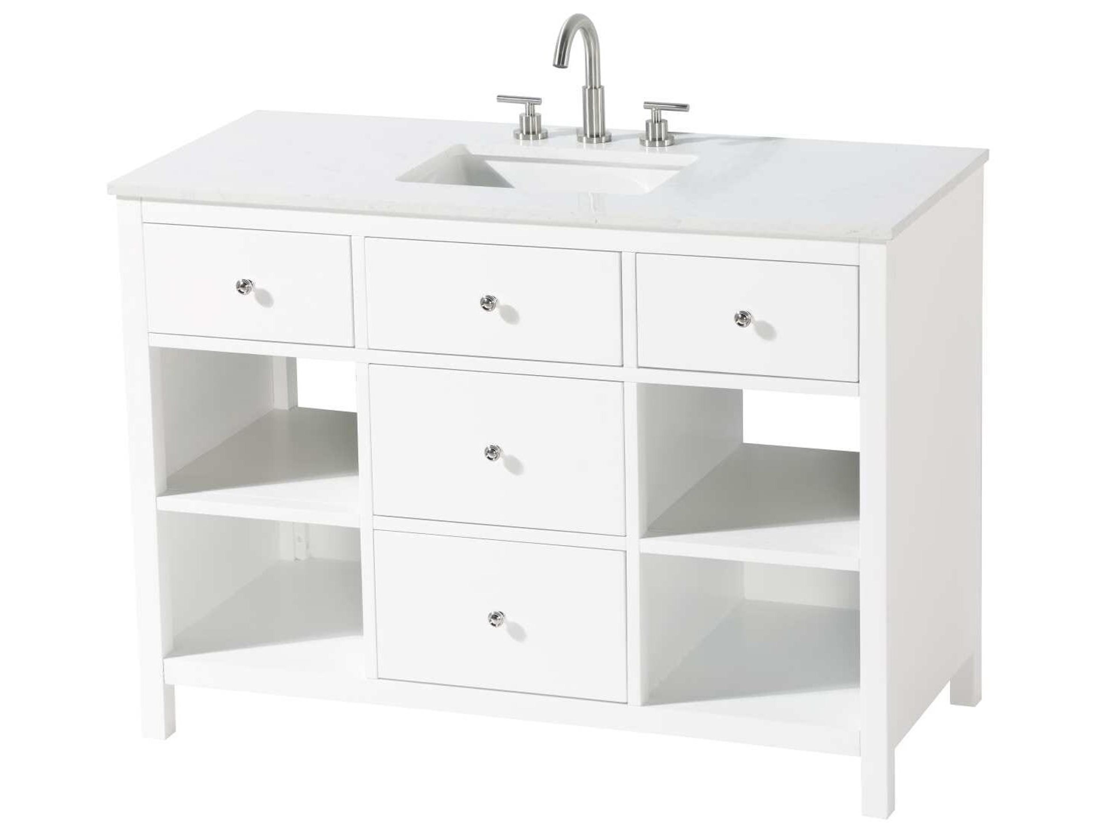 Clayton White 48" Vanity