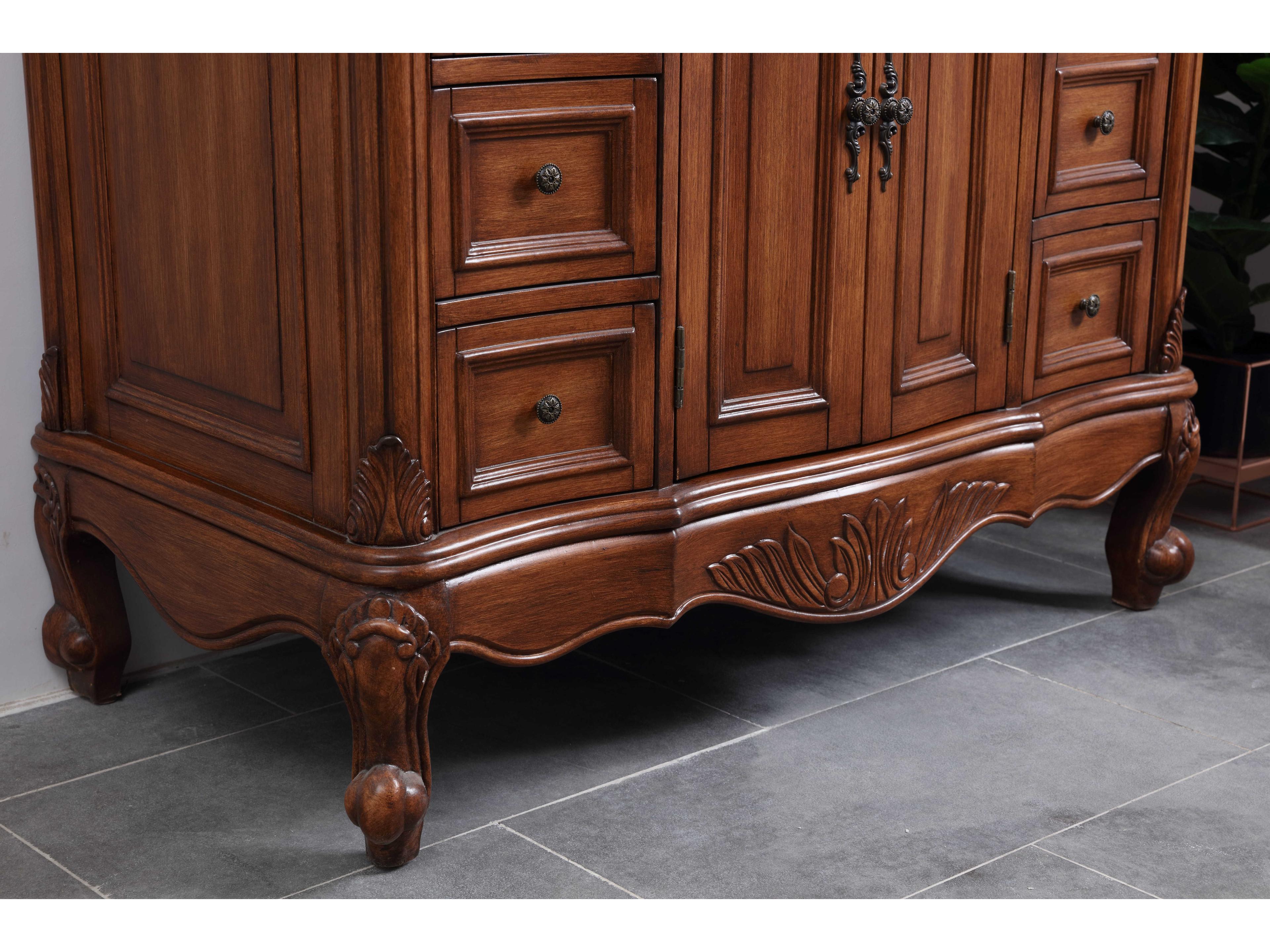 Elegant Lighting Oakland Teak 42" Vanity