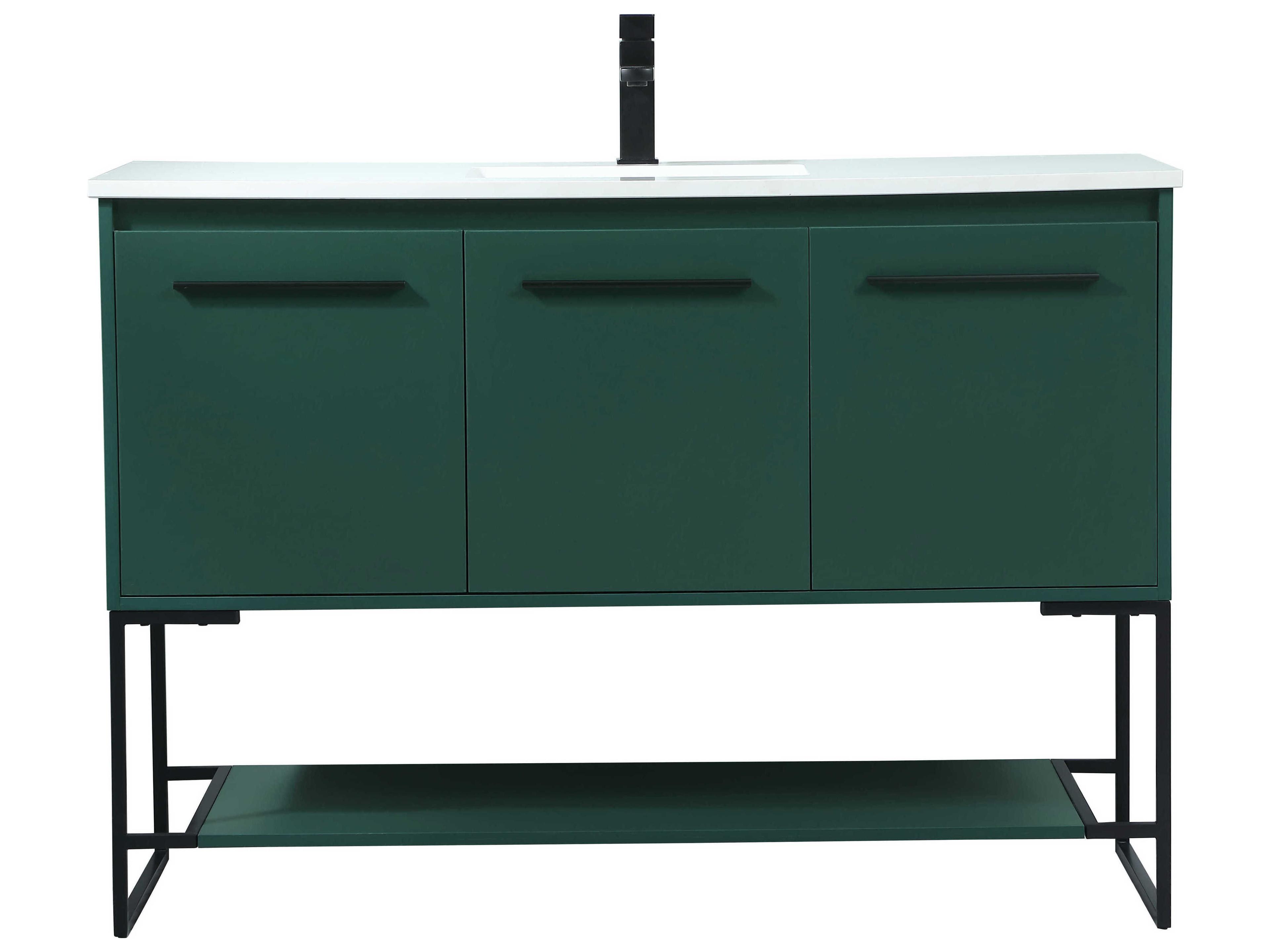 Elegant Lighting Sloane Green 48" Vanity