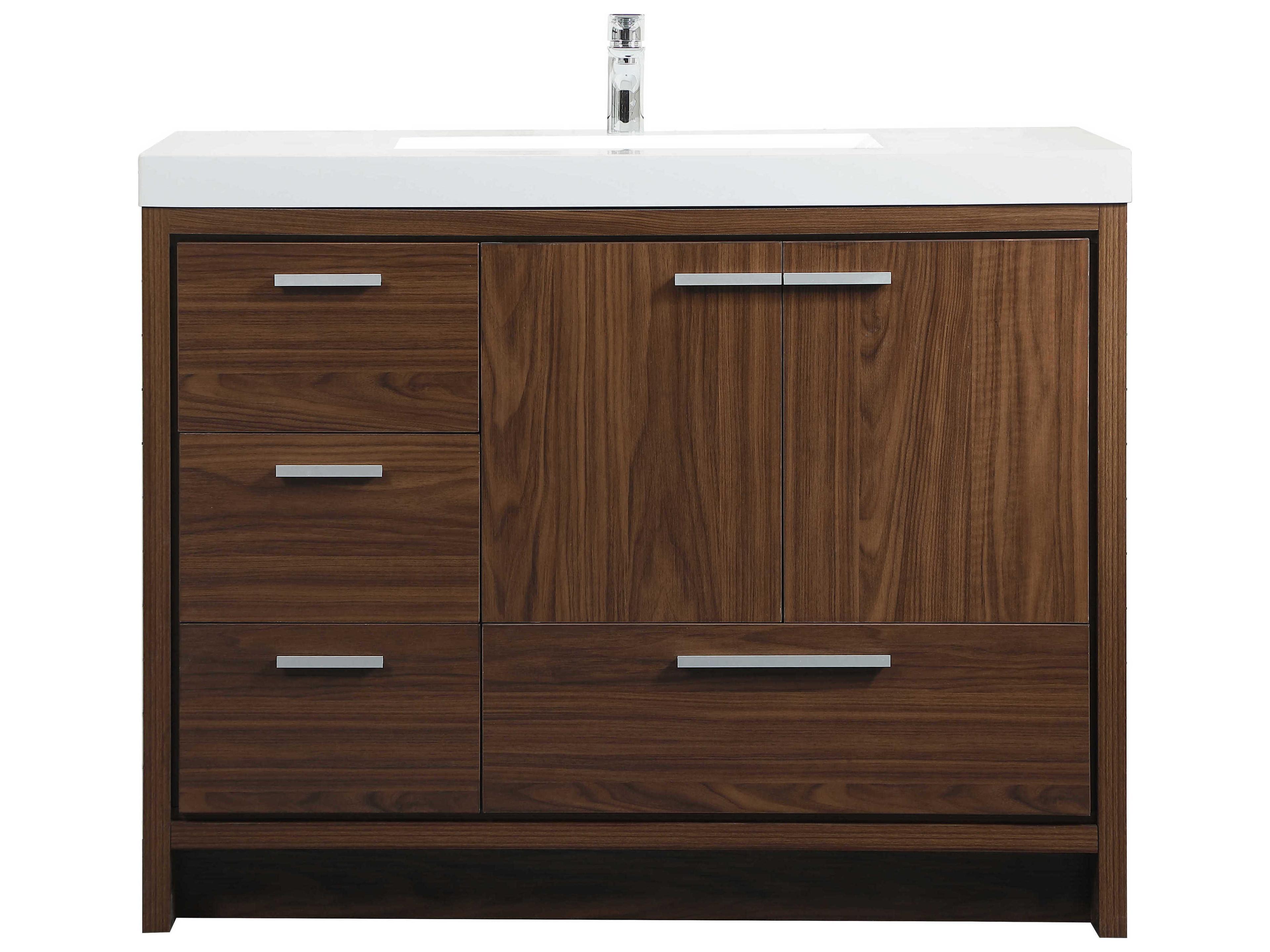 Wyatt Walnut 42" Vanity