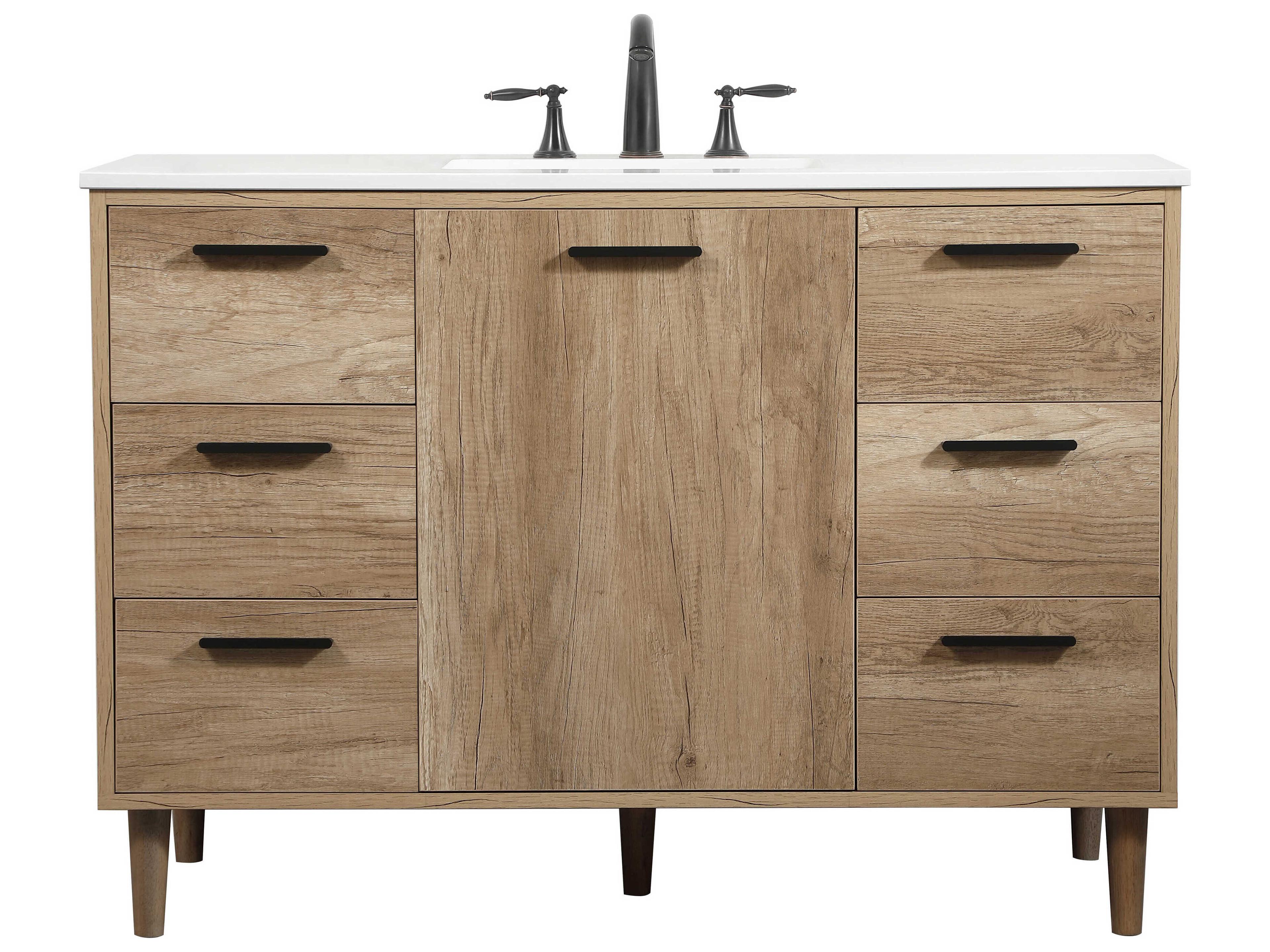 Baldwin Natural Oak 48" Vanity