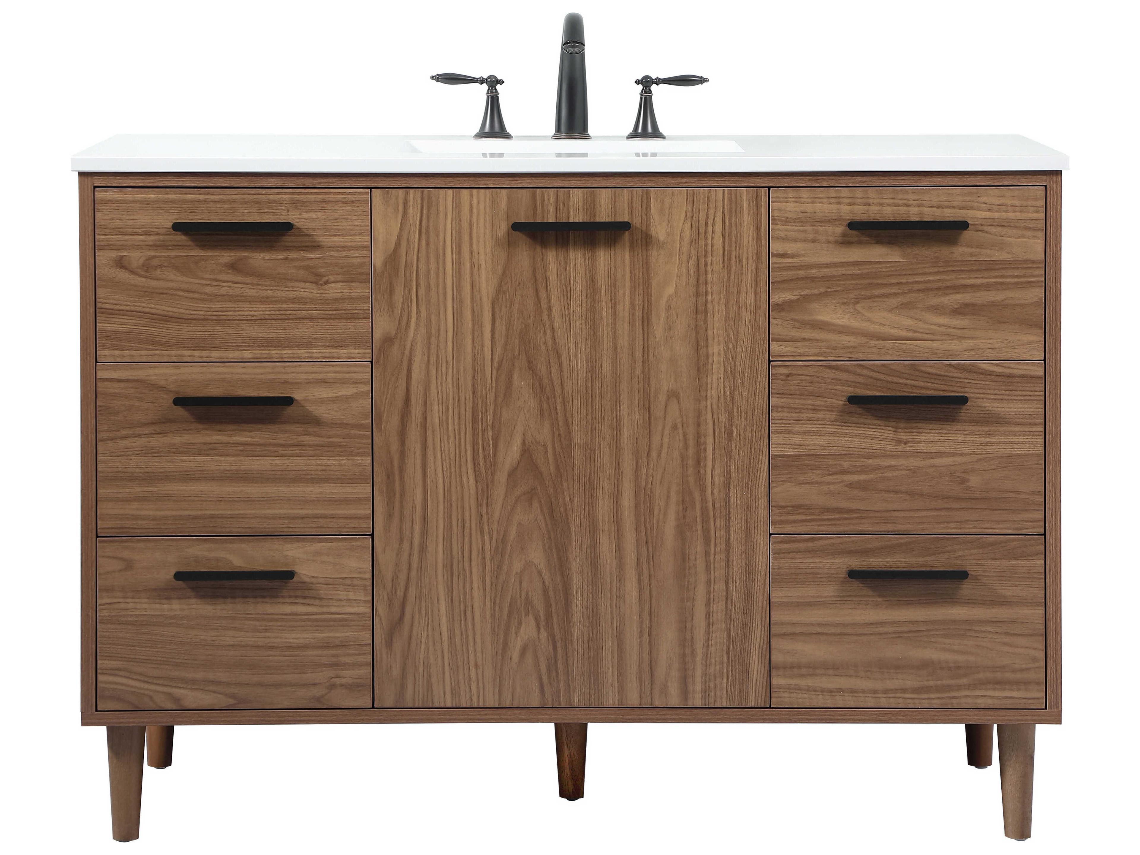 Baldwin Walnut Brown 48" Vanity