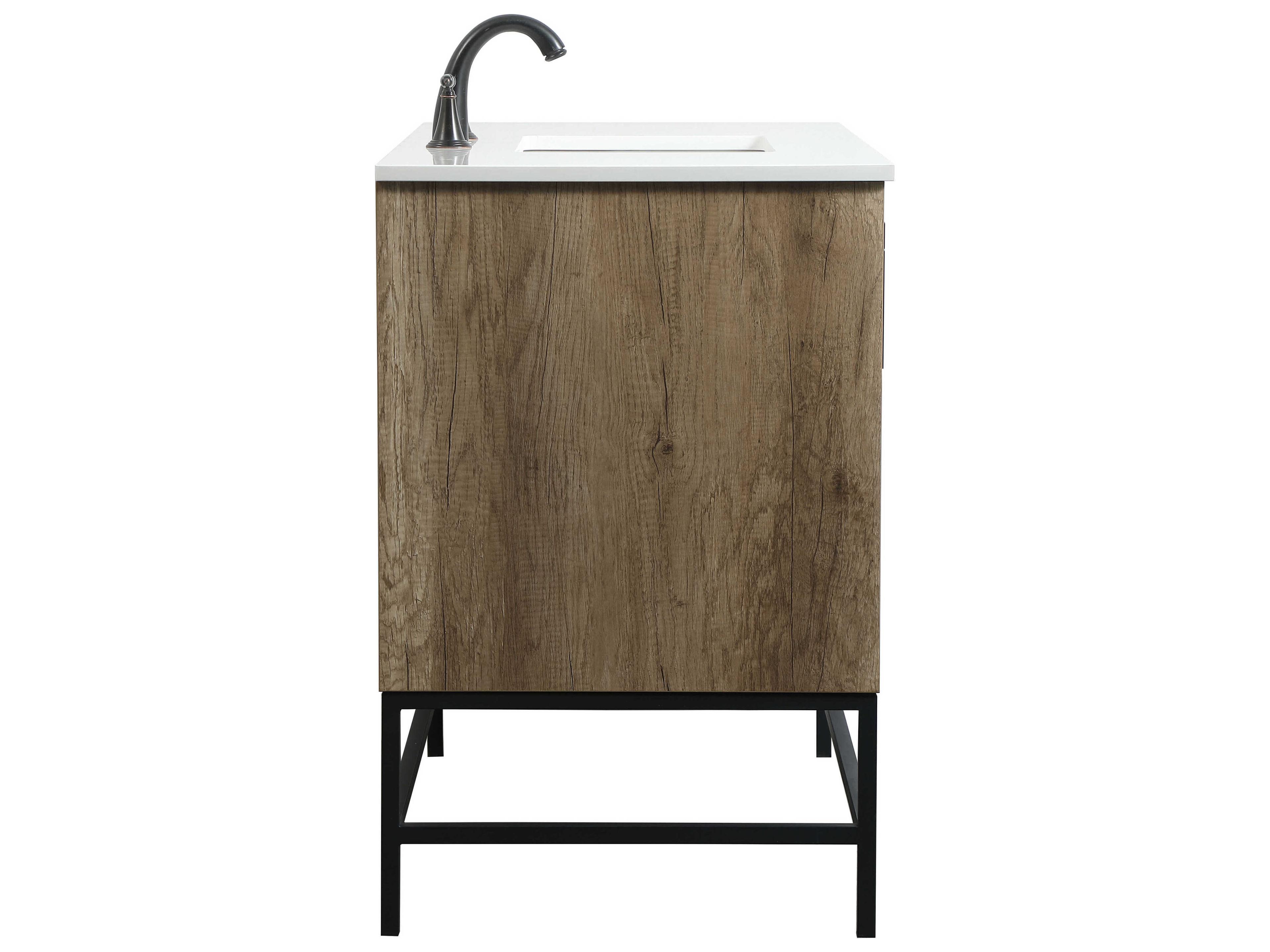 Elegant Lighting Eugene Natural Oak 42" Vanity