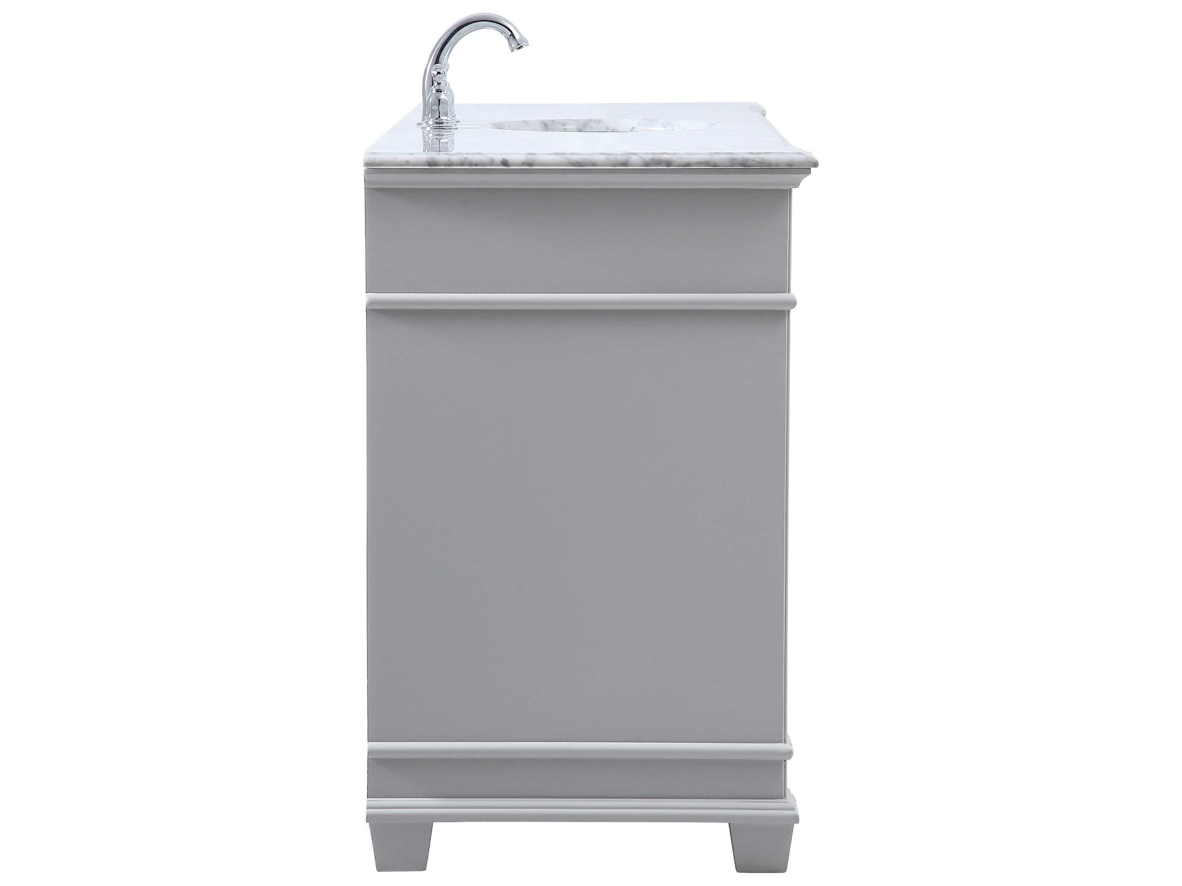 Elegant Lighting Wesley Grey 60" Vanity