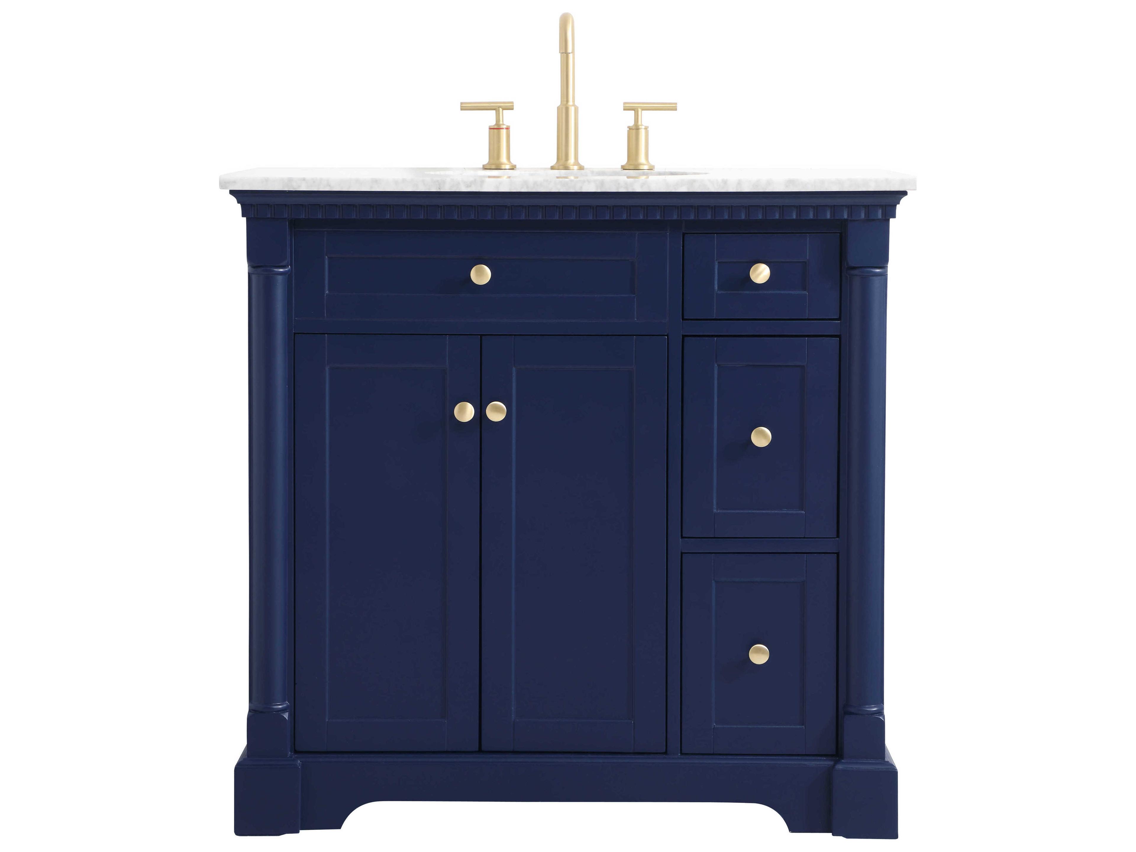 Clarence Blue 36" Vanity
