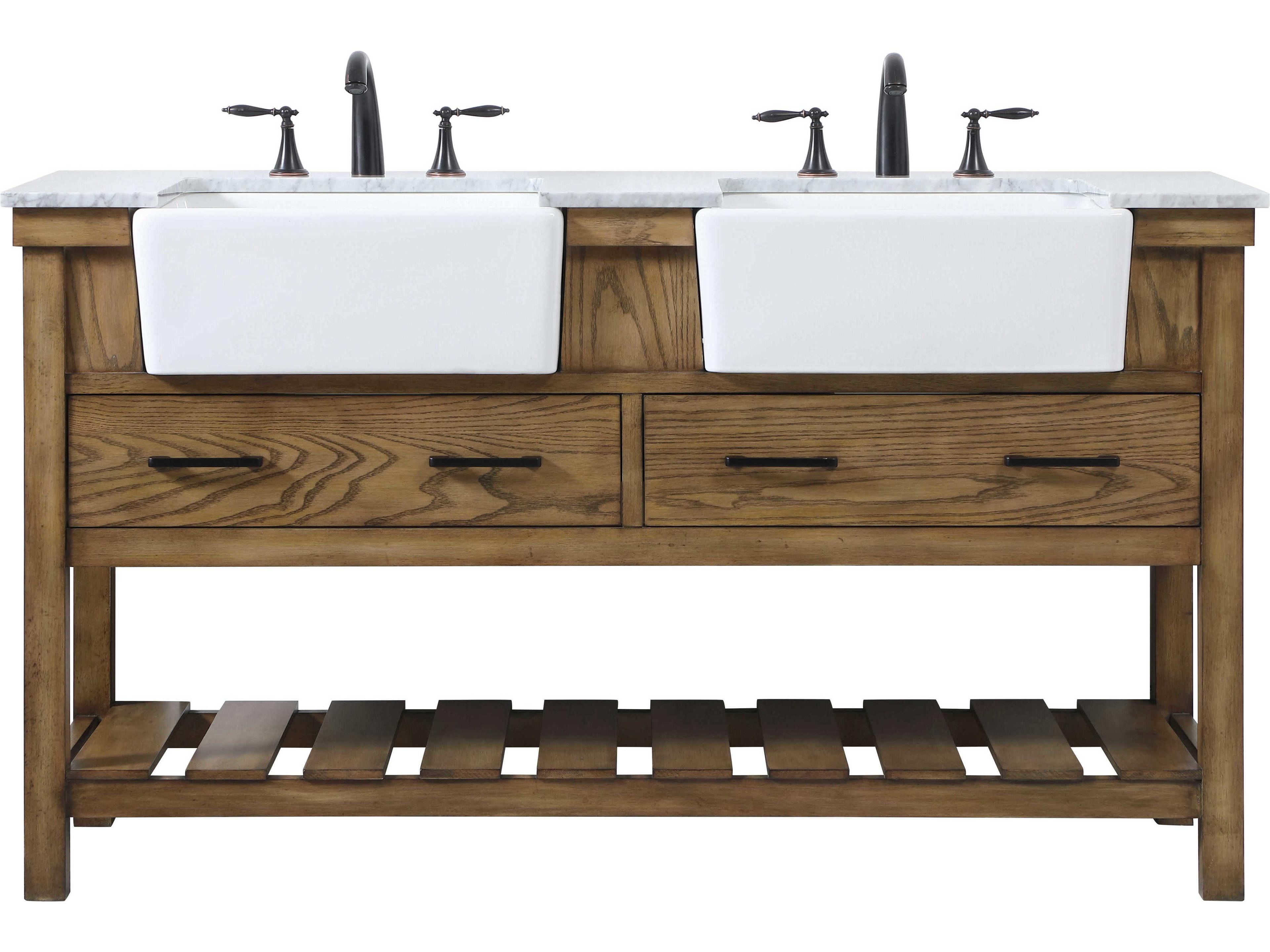 Clement Driftwood 60" Vanity