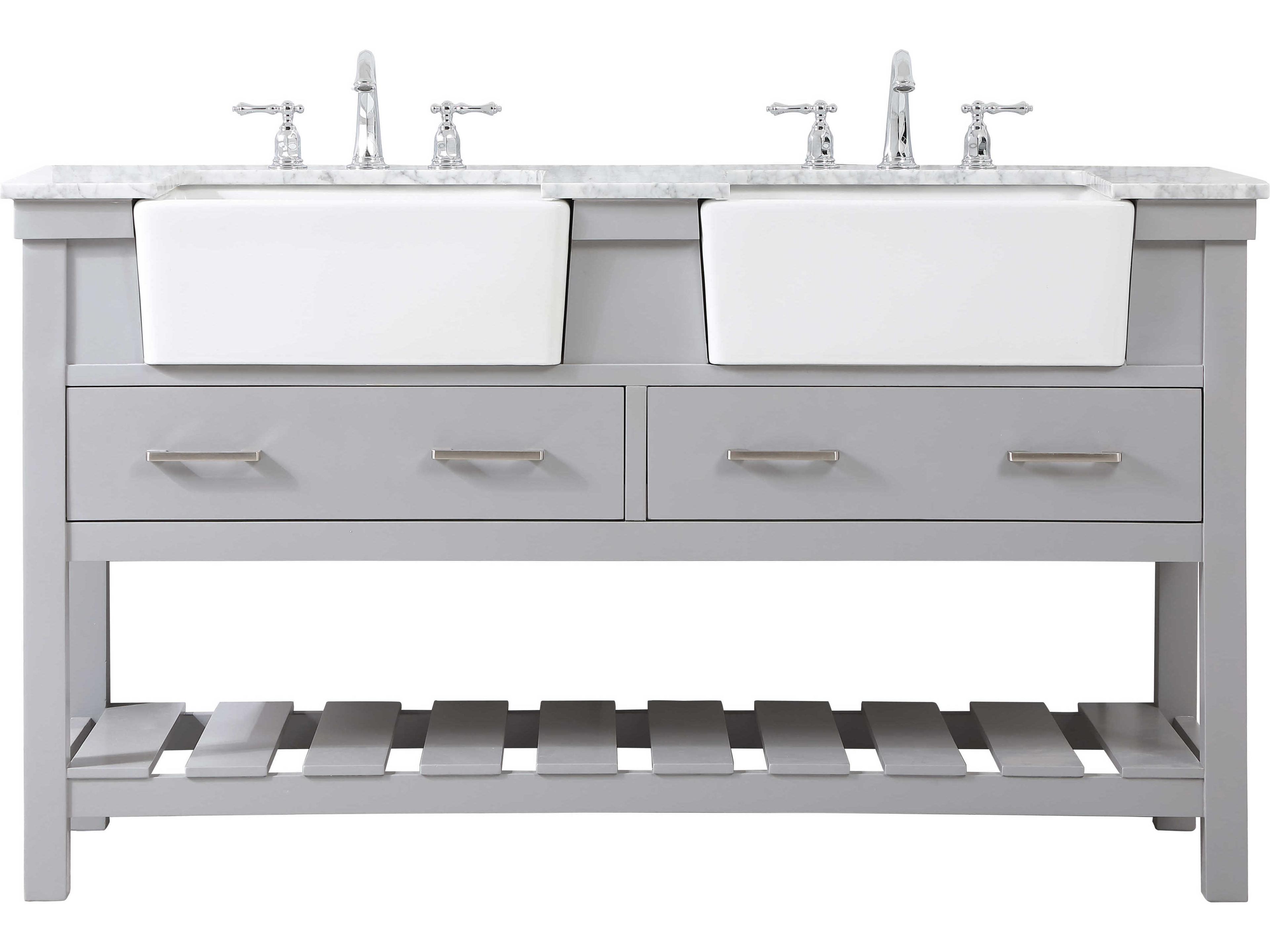 Clement Grey 60" Vanity