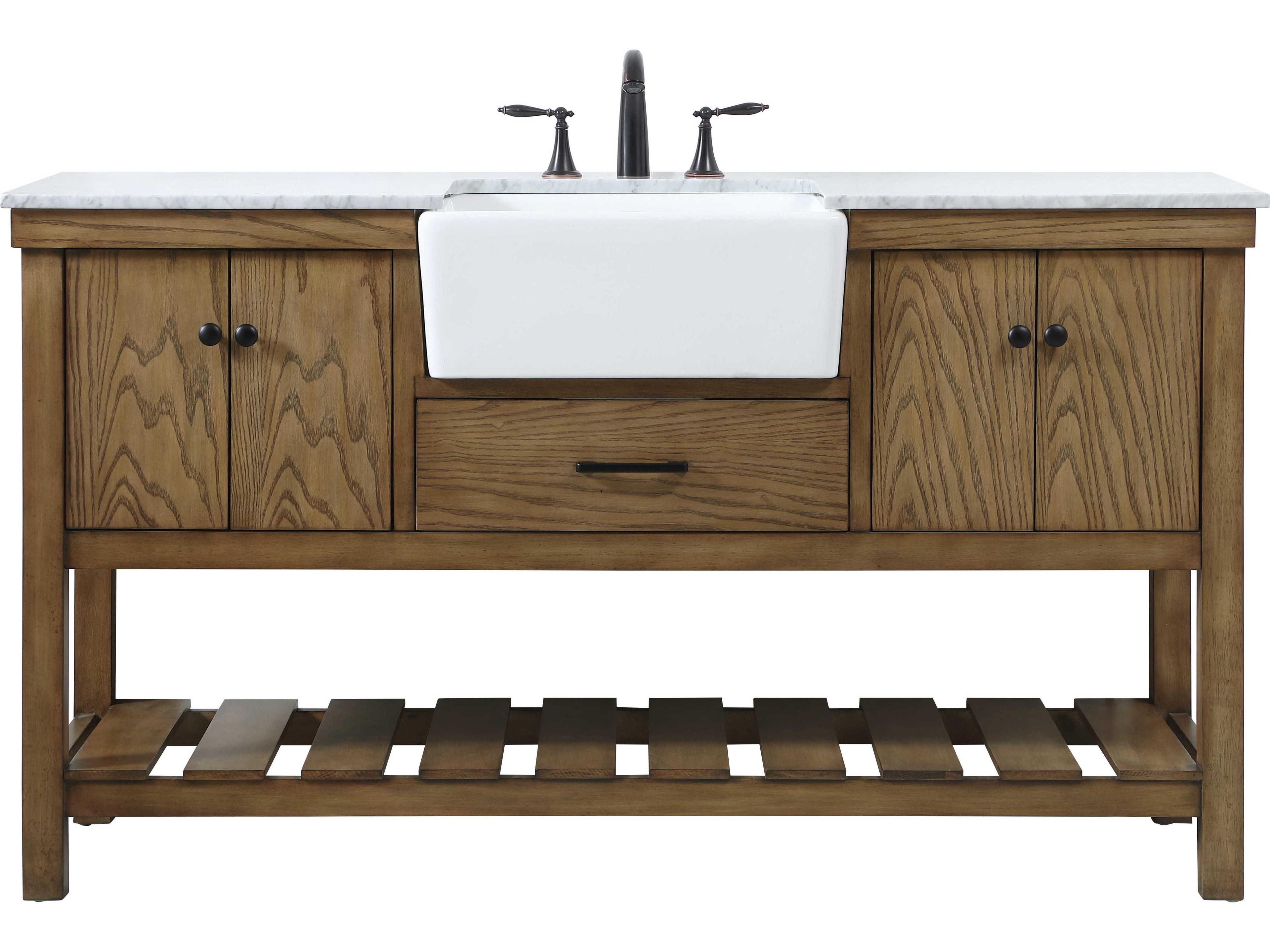 Clement Driftwood 60" Vanity