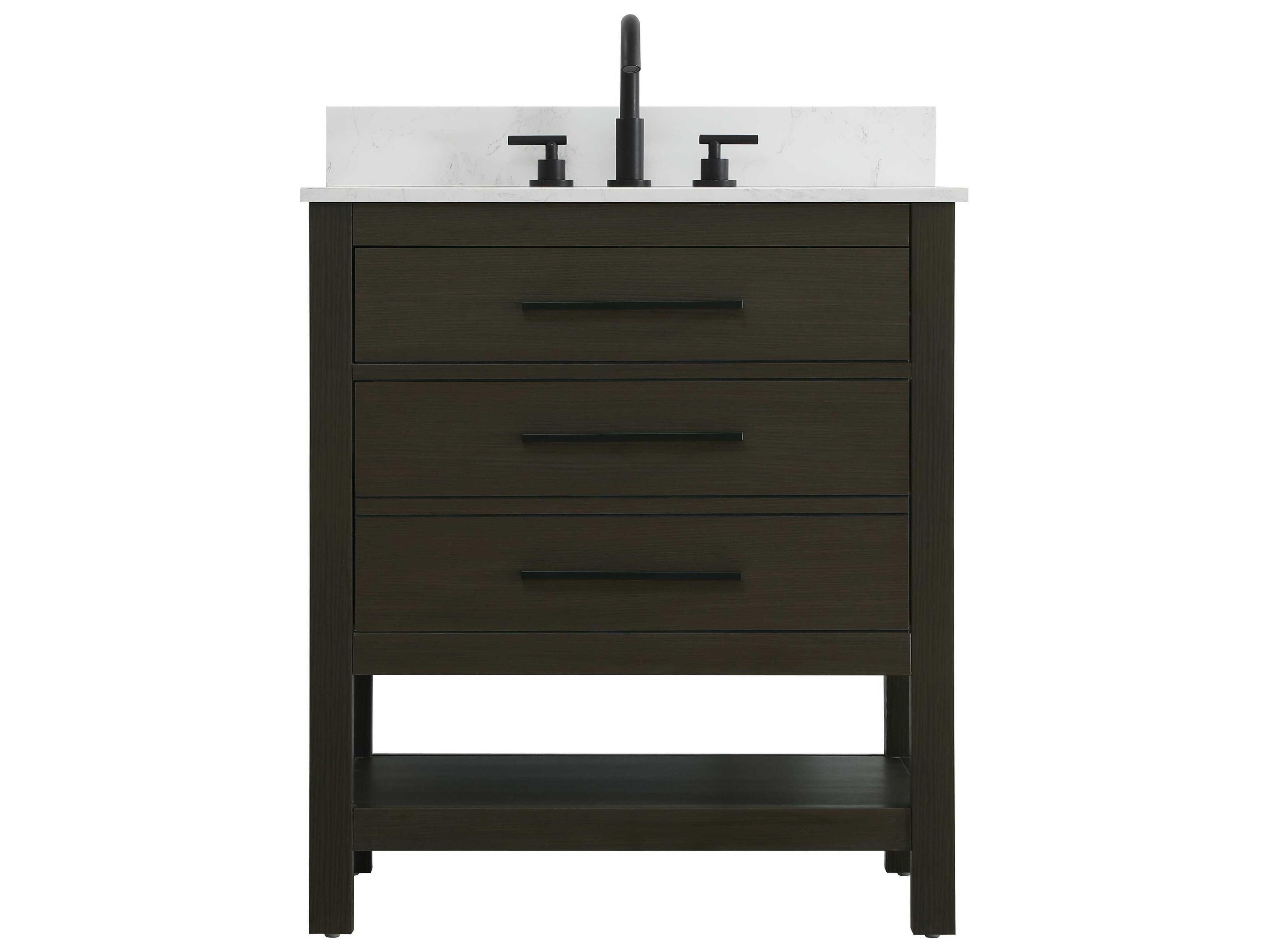 Karson Mocha Brown Vanity