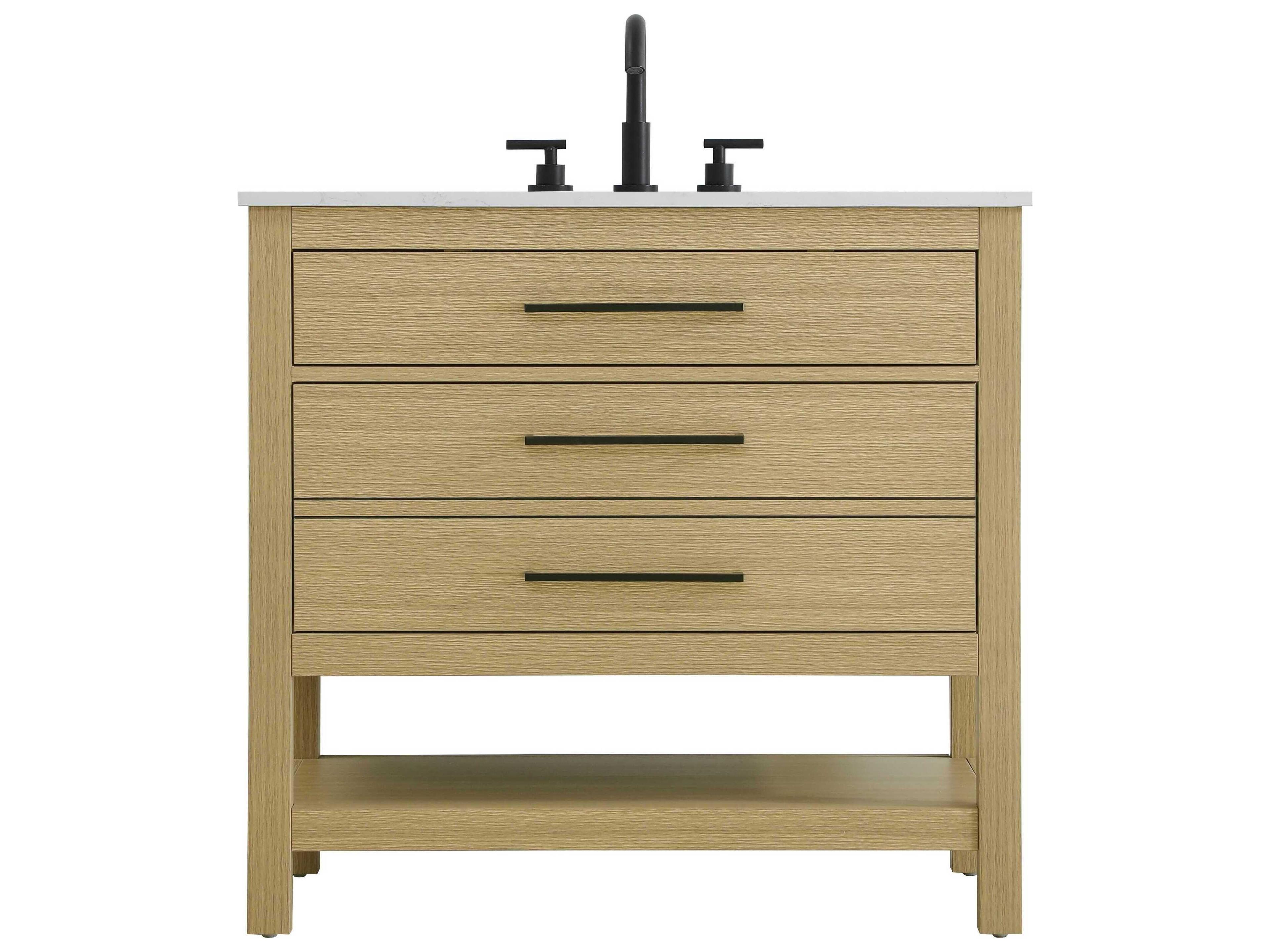 Karson Honey Brown Vanity