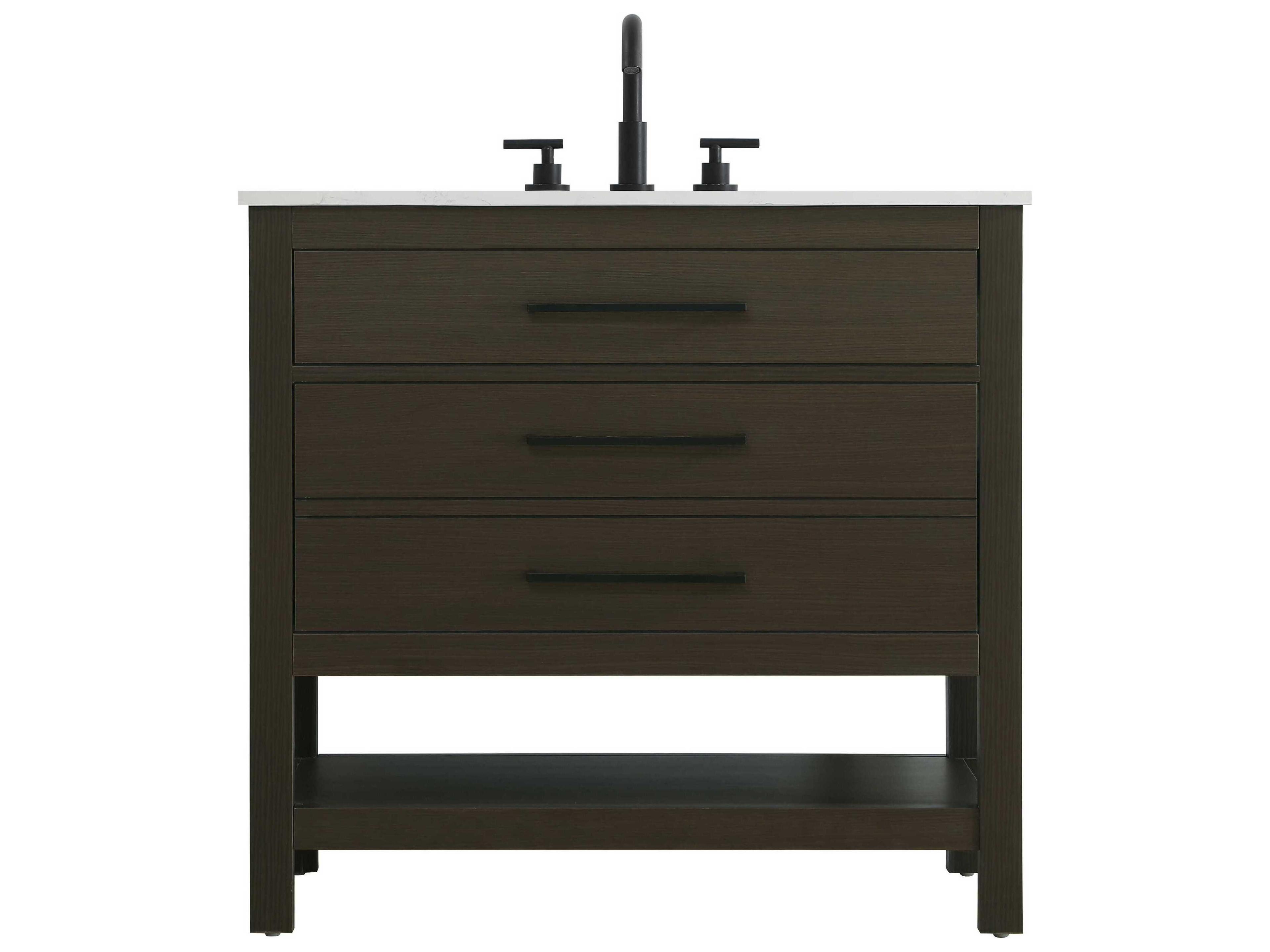 Karson Mocha Brown Vanity