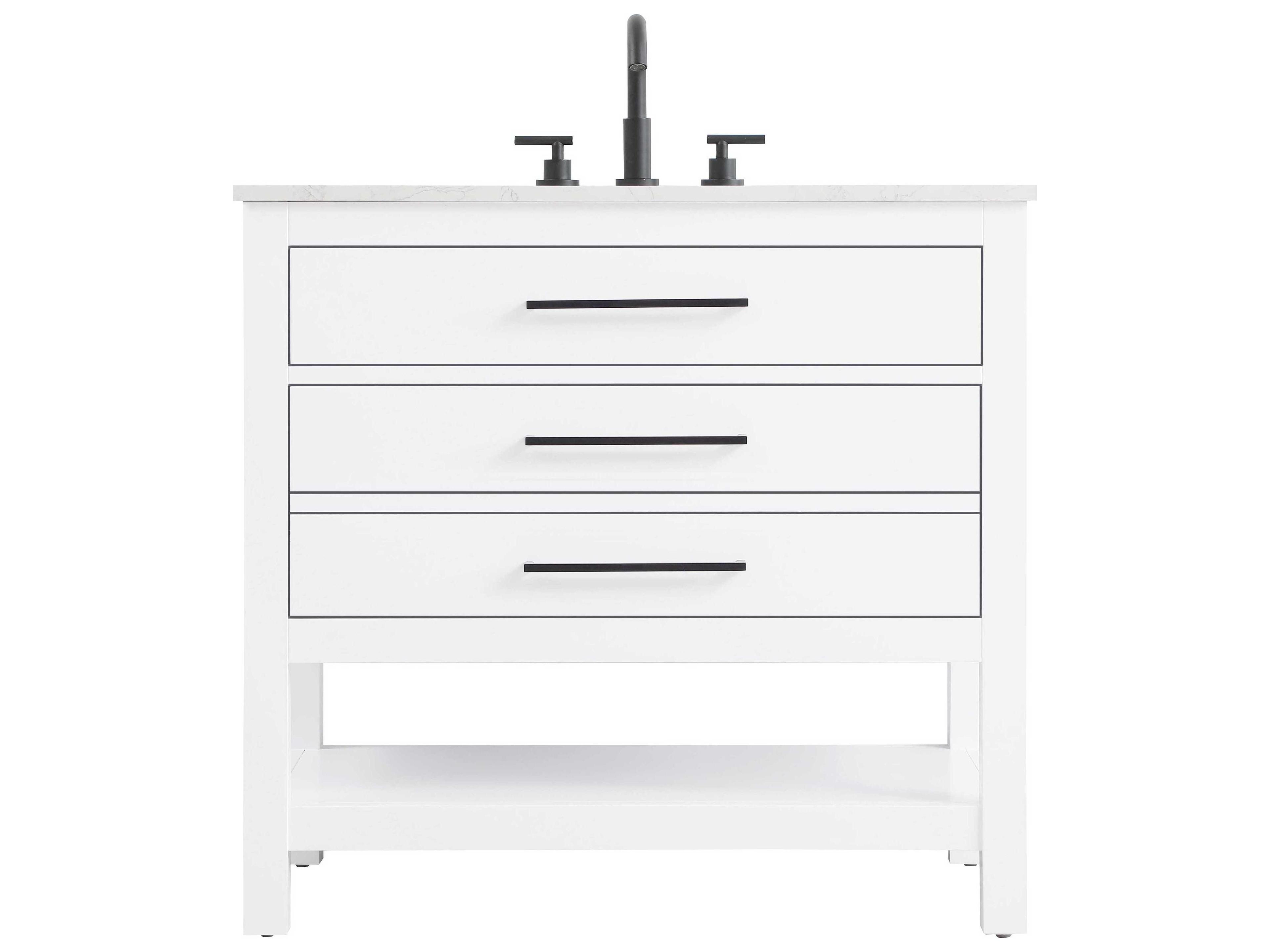 Karson White Vanity