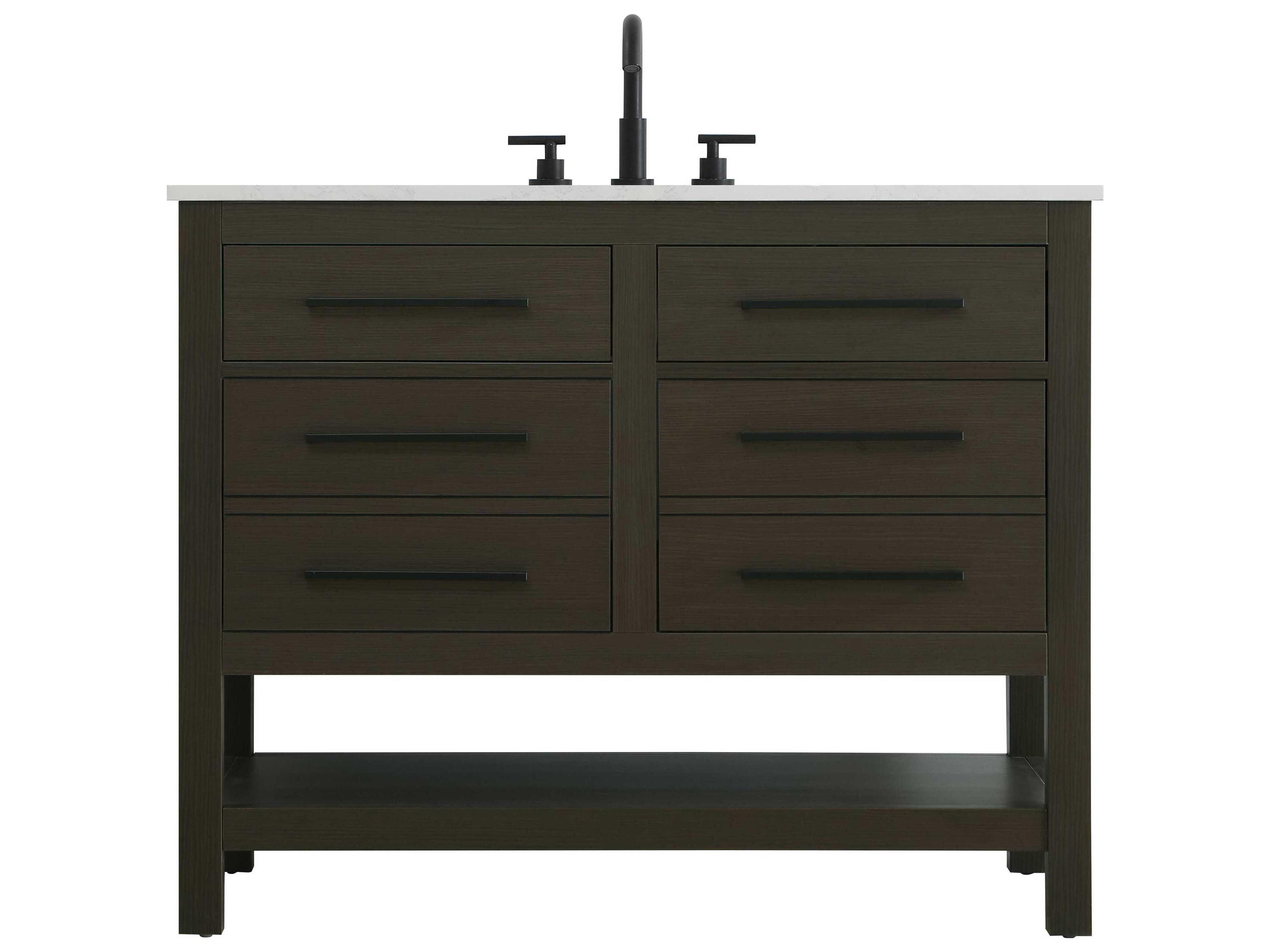 Karson Mocha Brown Vanity