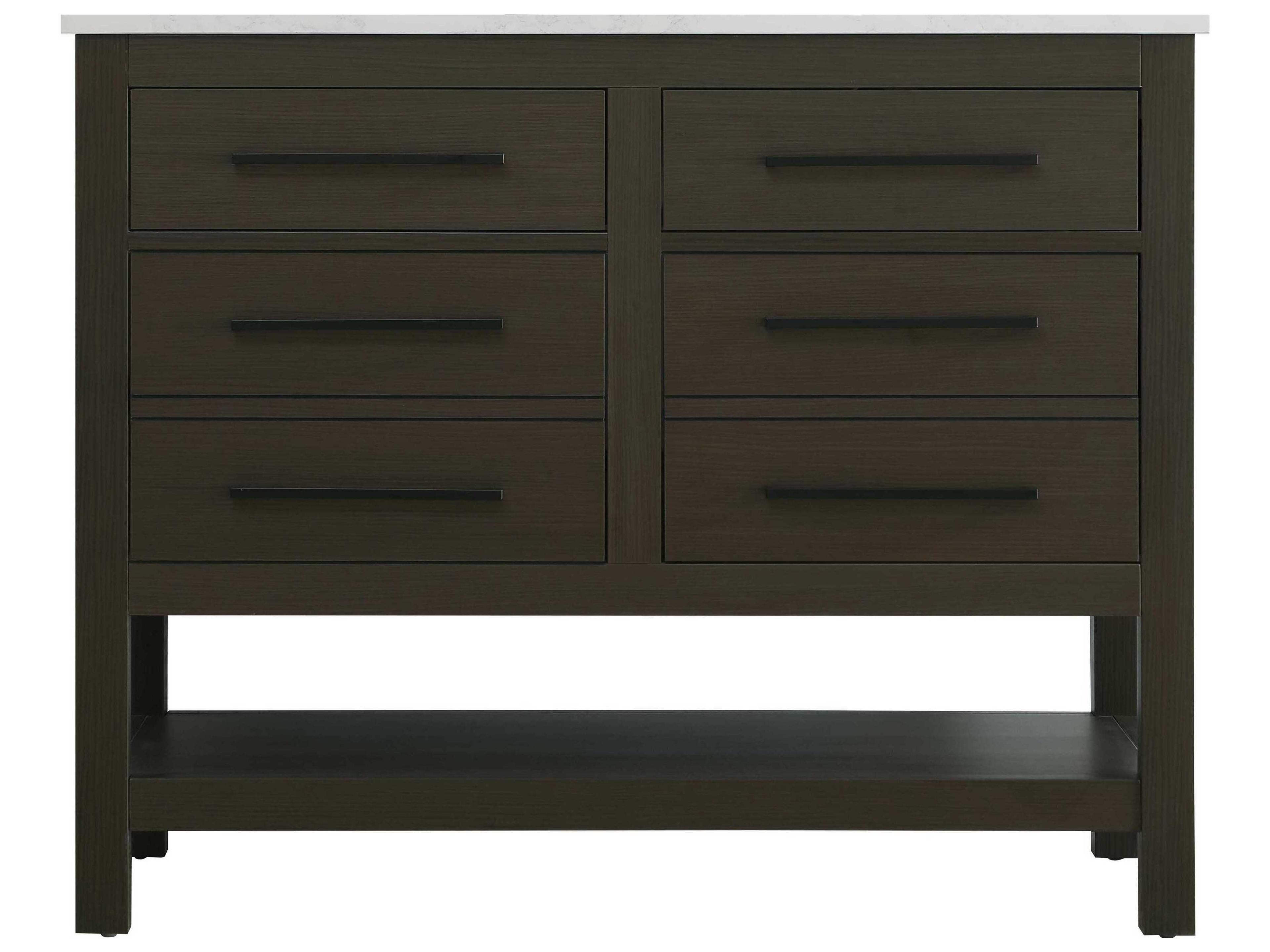 Elegant Lighting Karson Mocha Brown Vanity