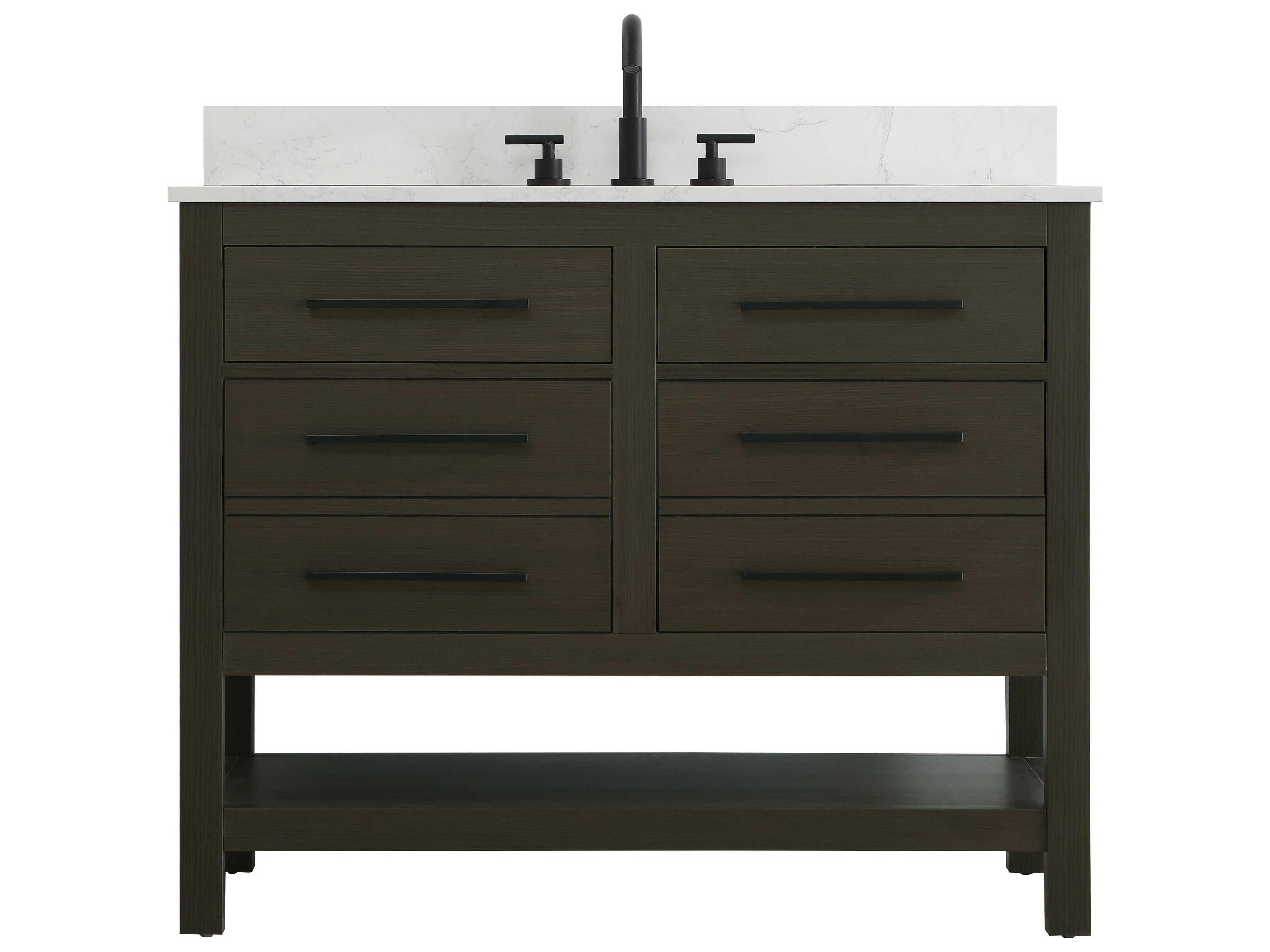 Karson Mocha Brown Vanity