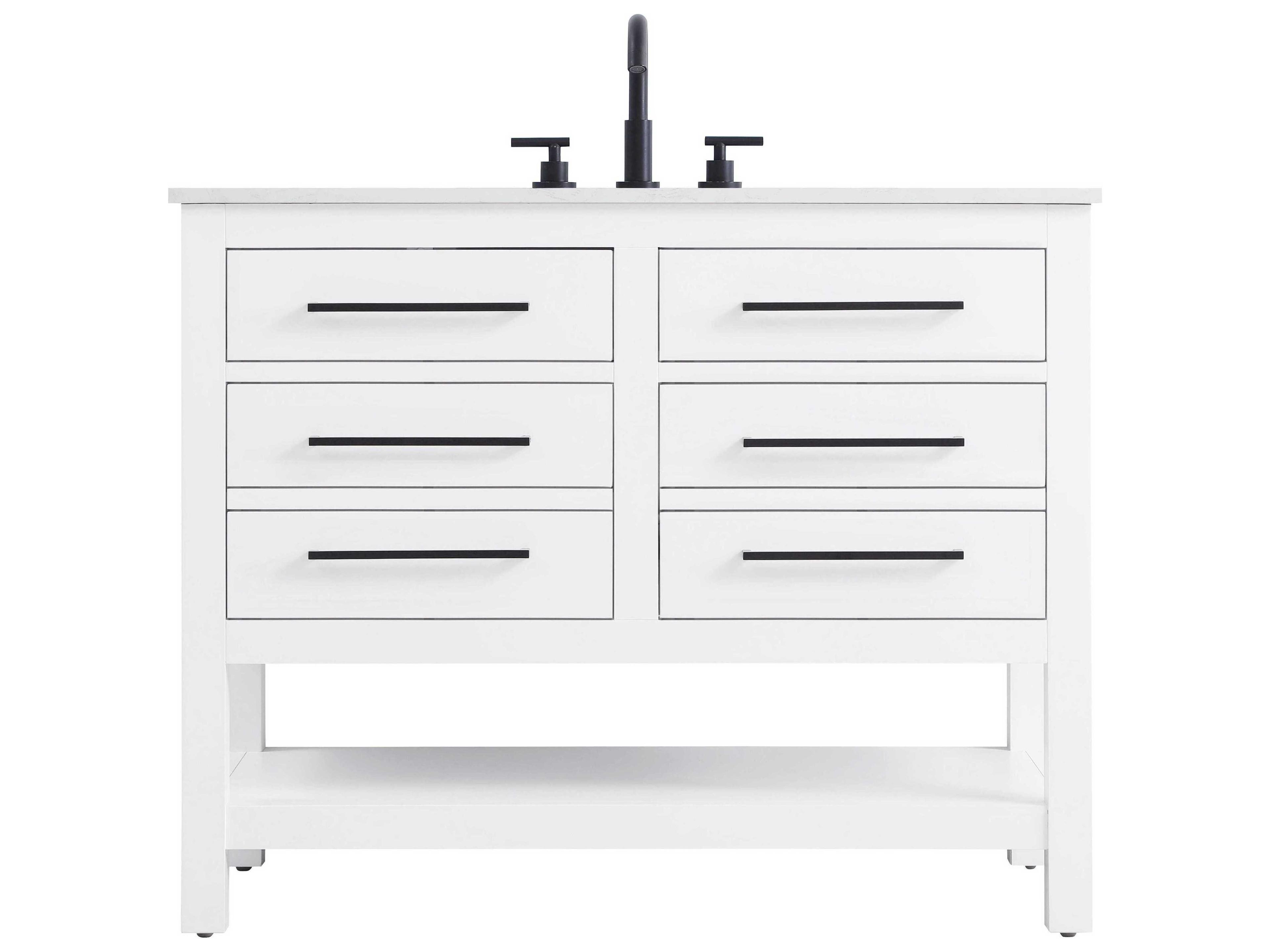 Karson White Vanity