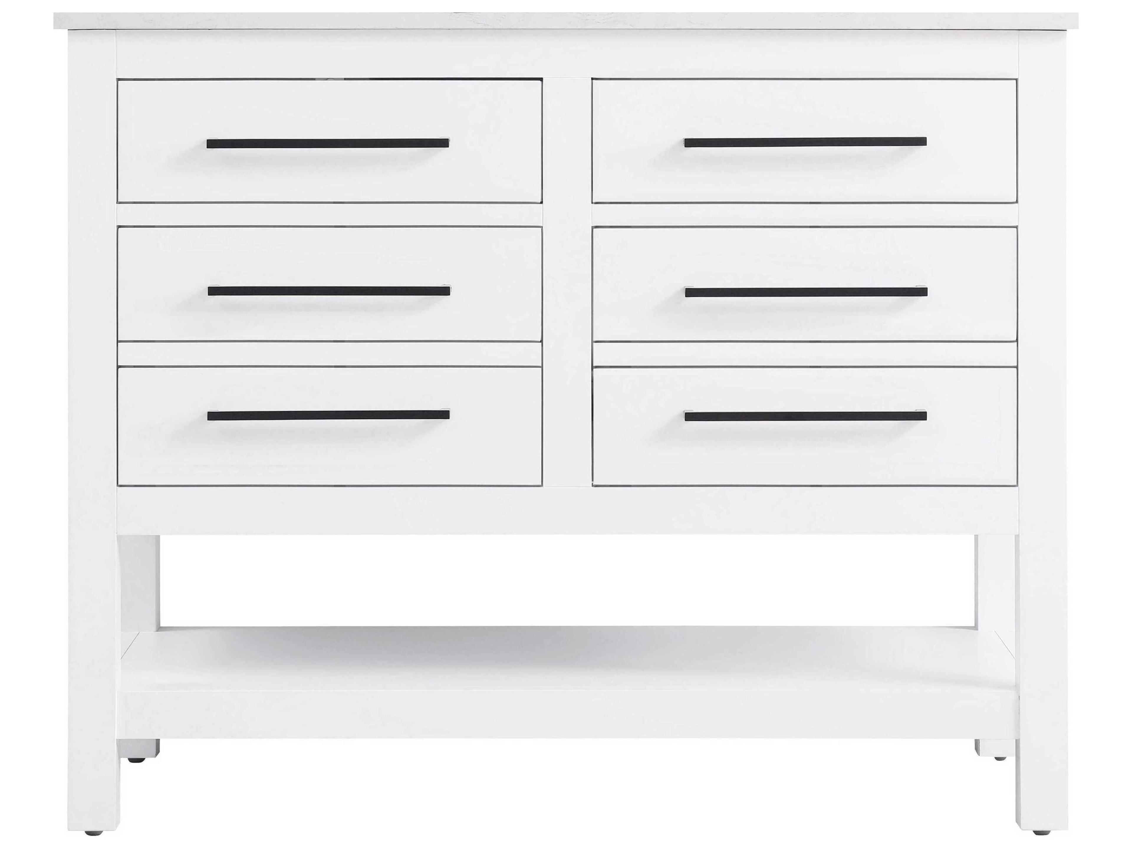 Elegant Lighting Karson White Vanity