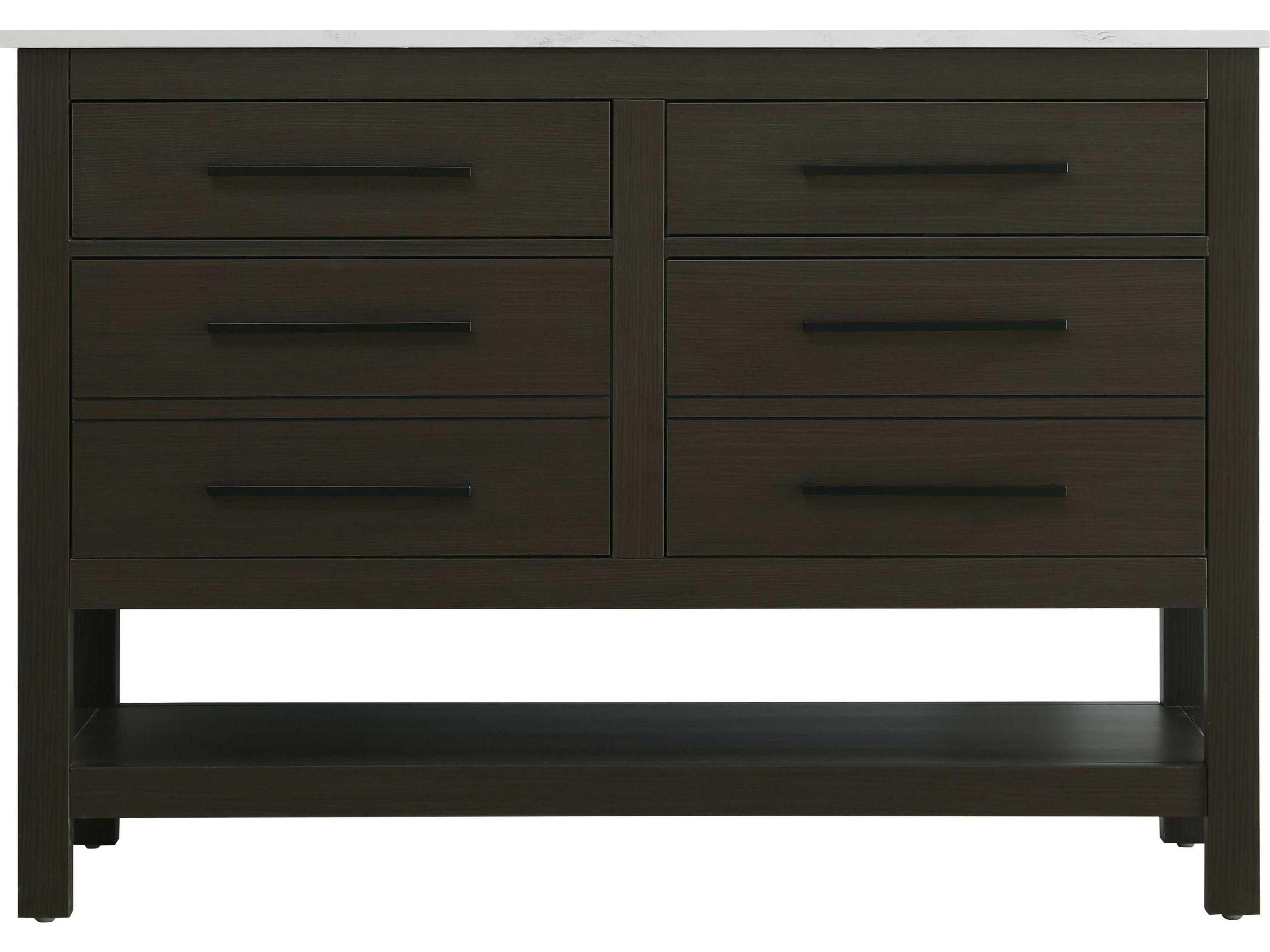 Elegant Lighting Karson Mocha Brown Vanity