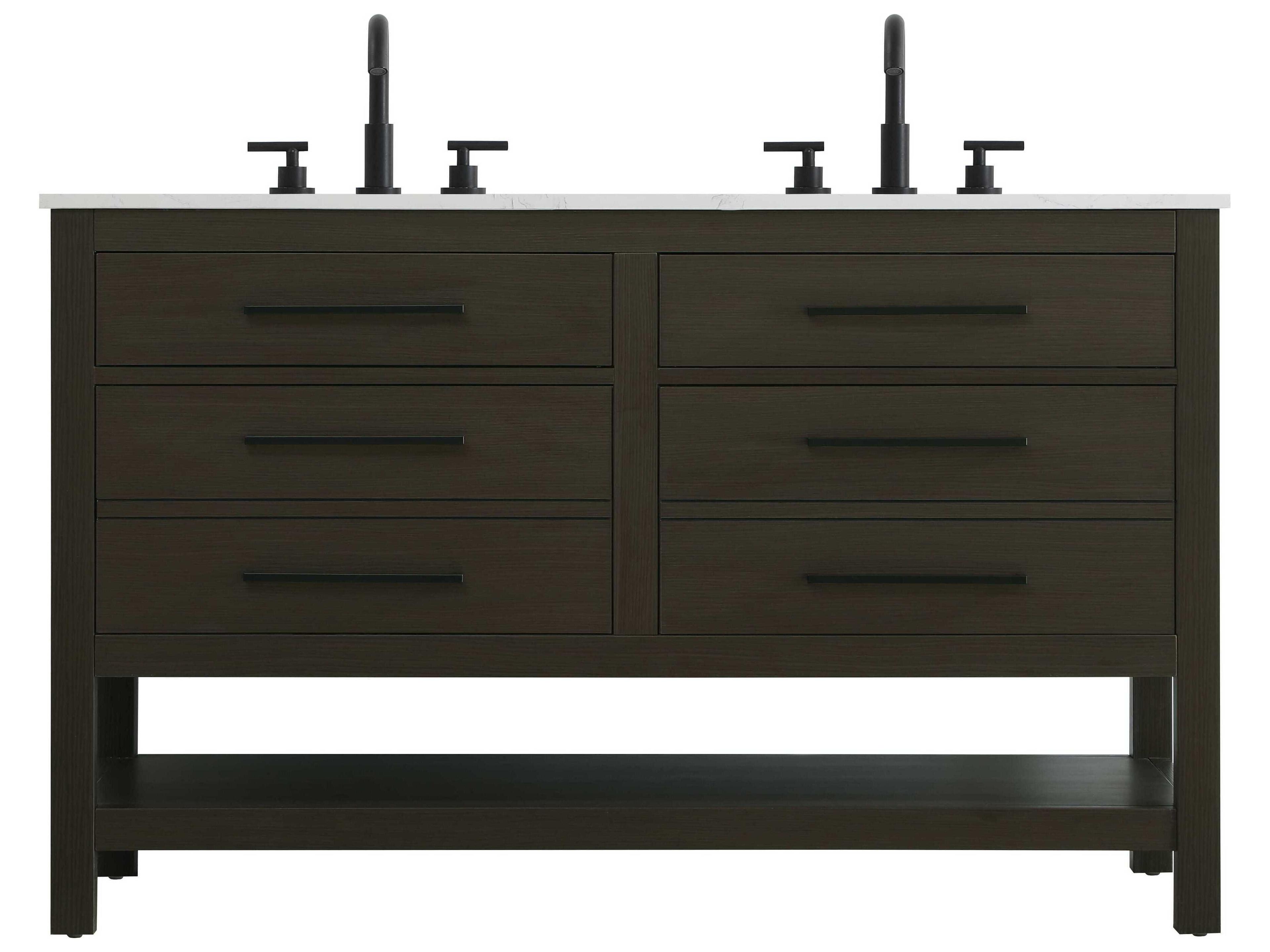Karson Mocha Brown Vanity