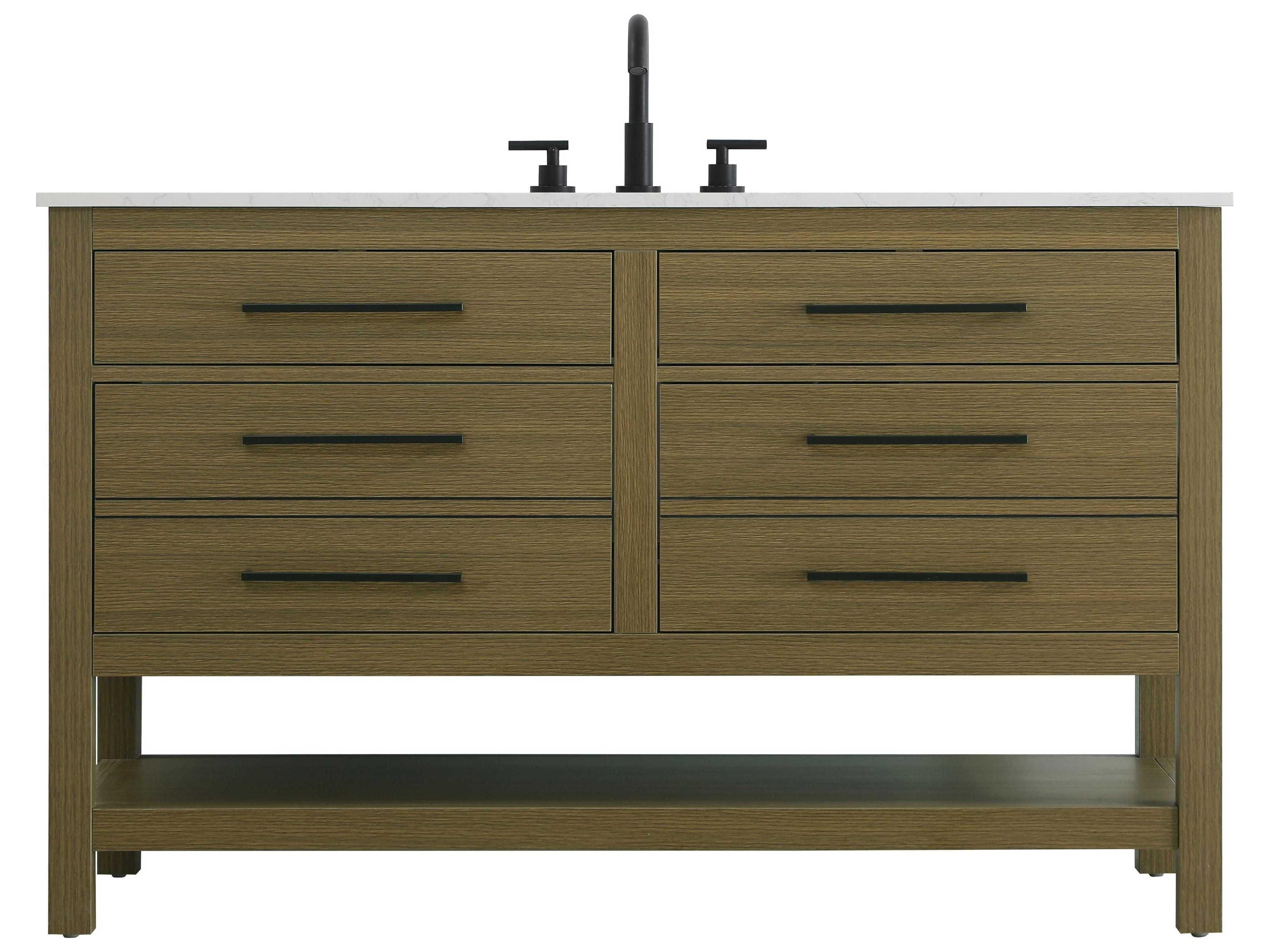 Karson Chestnut Brown Vanity
