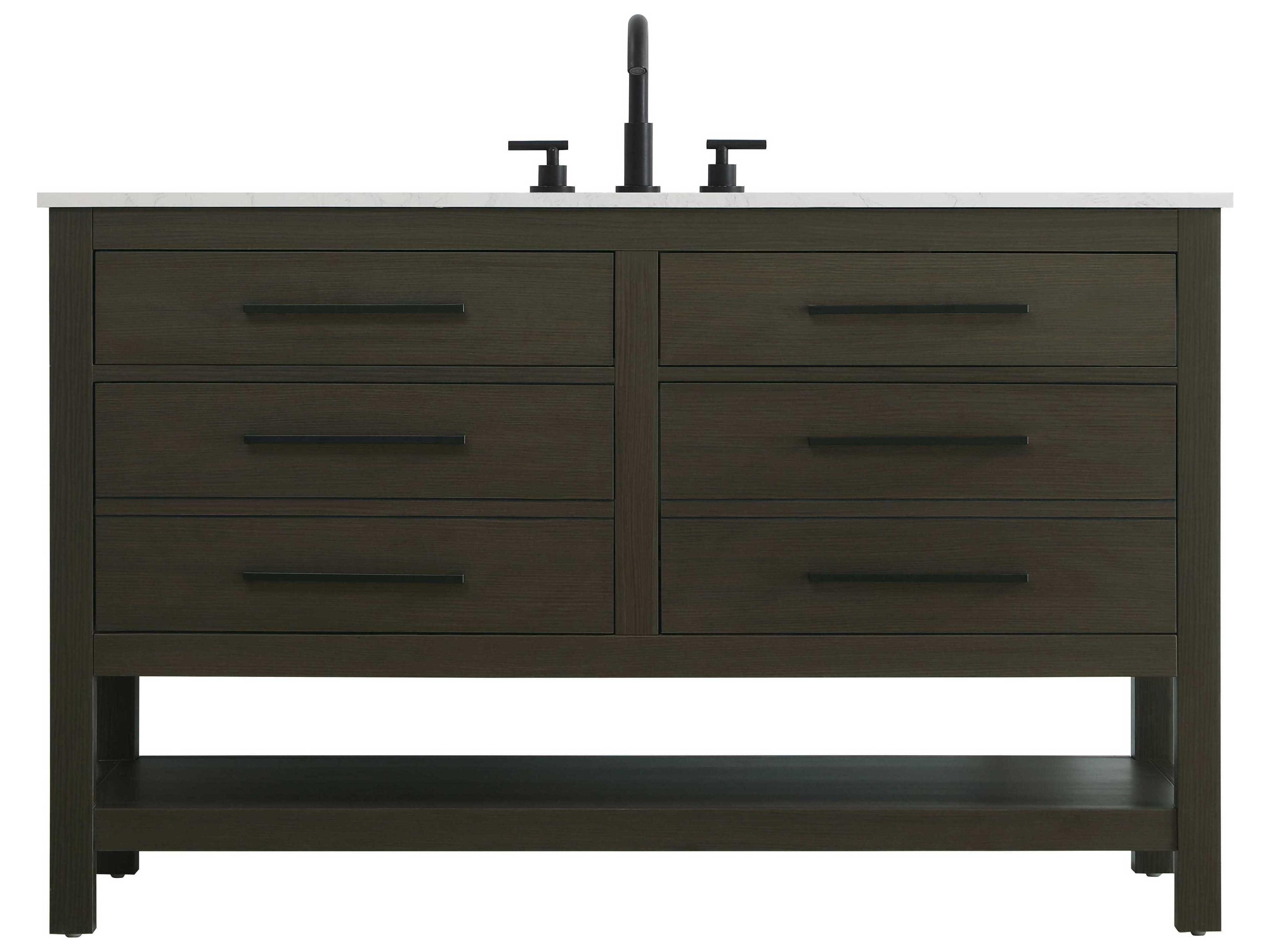 Karson Mocha Brown Vanity