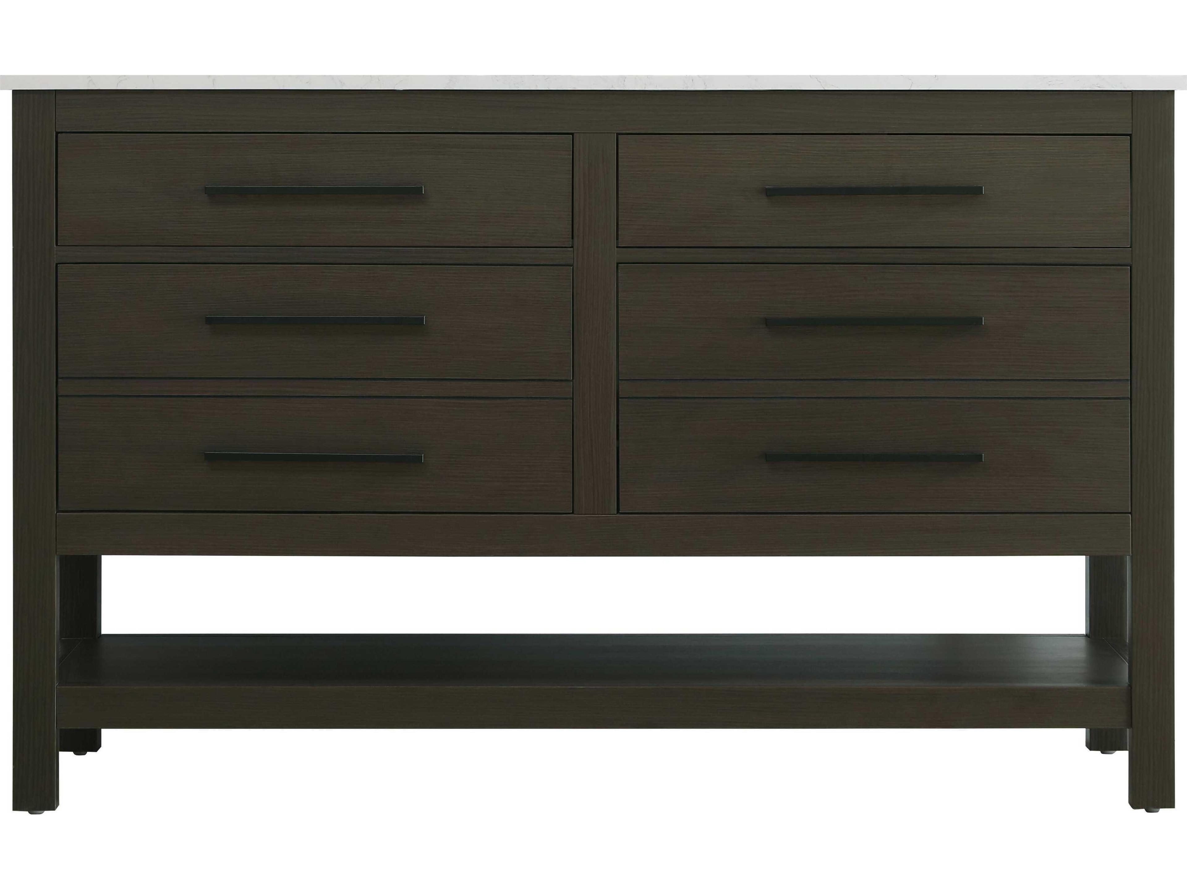 Elegant Lighting Karson Mocha Brown Vanity