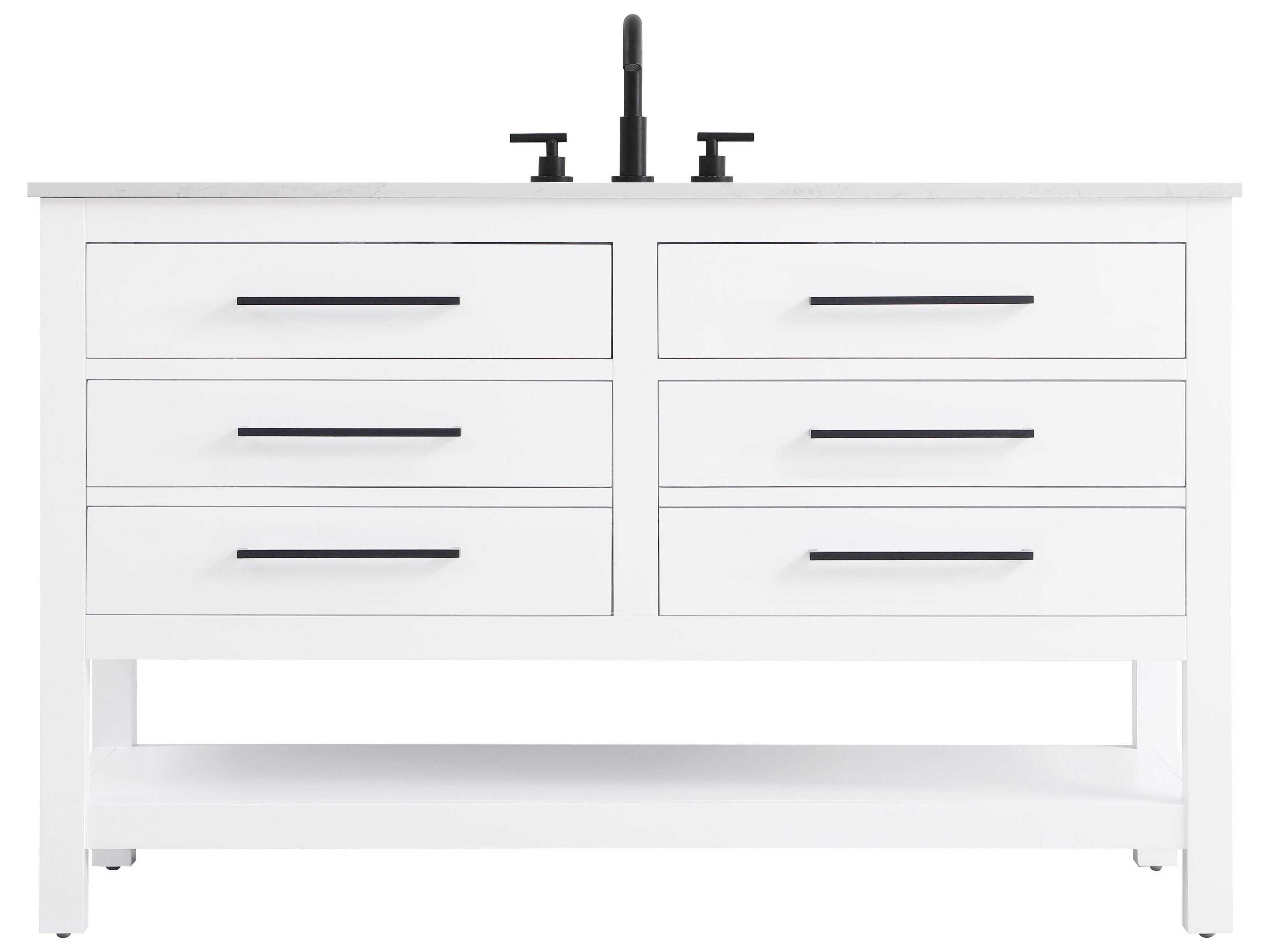 Karson White Vanity