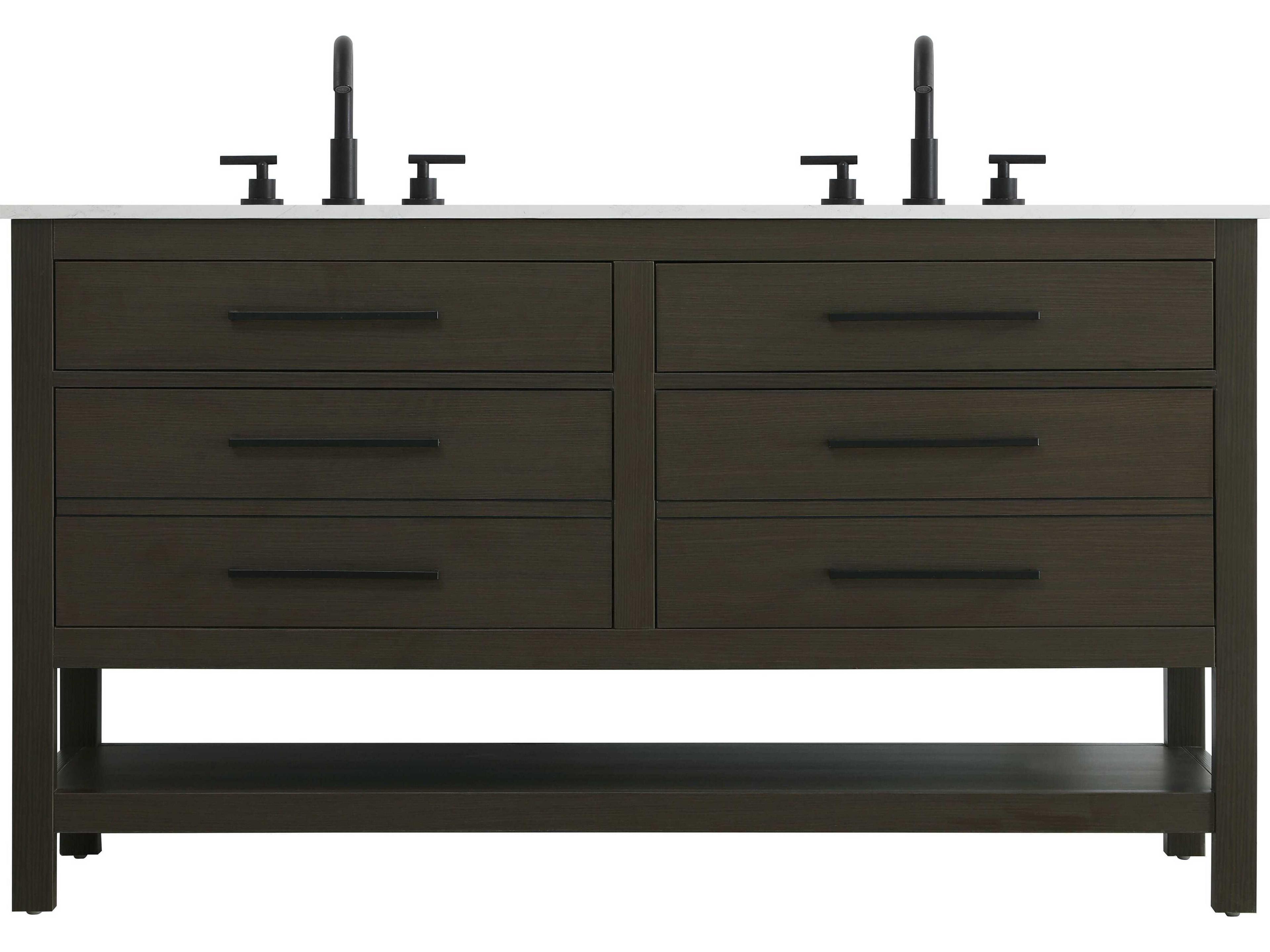 Karson Mocha Brown Vanity