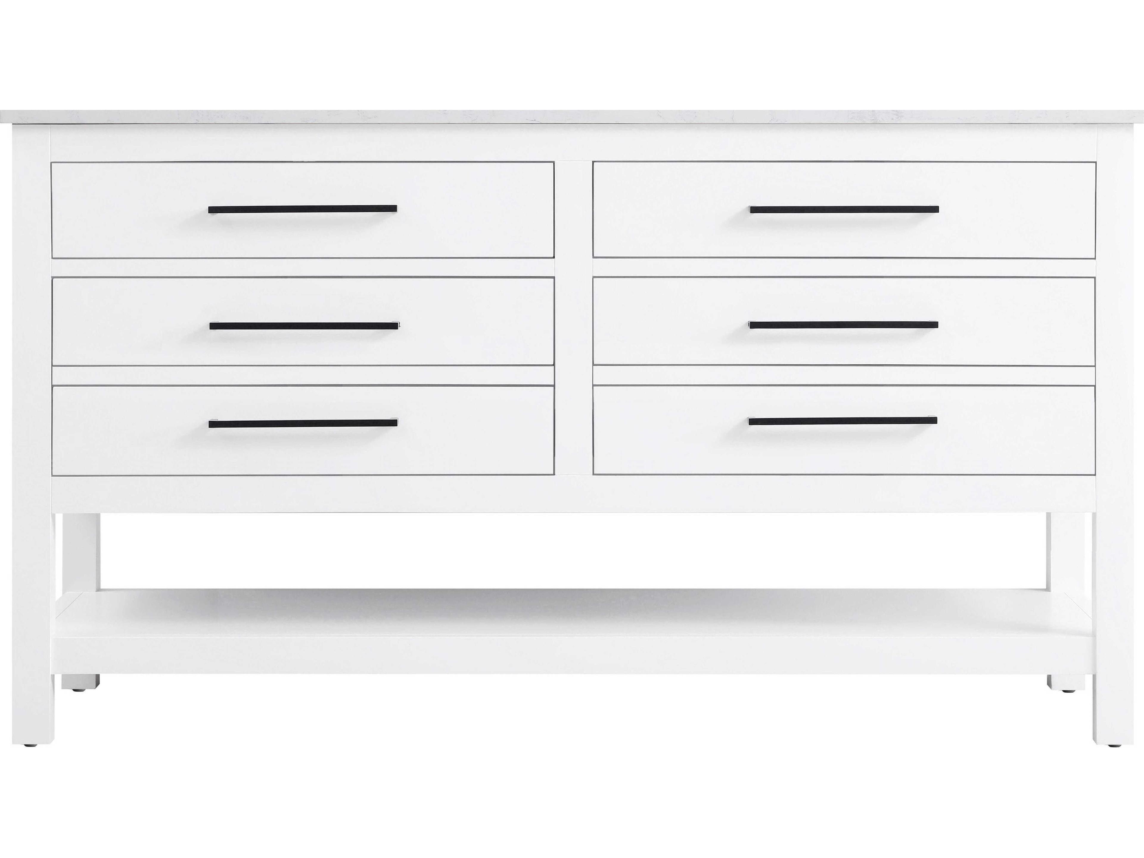 Elegant Lighting Karson White Vanity