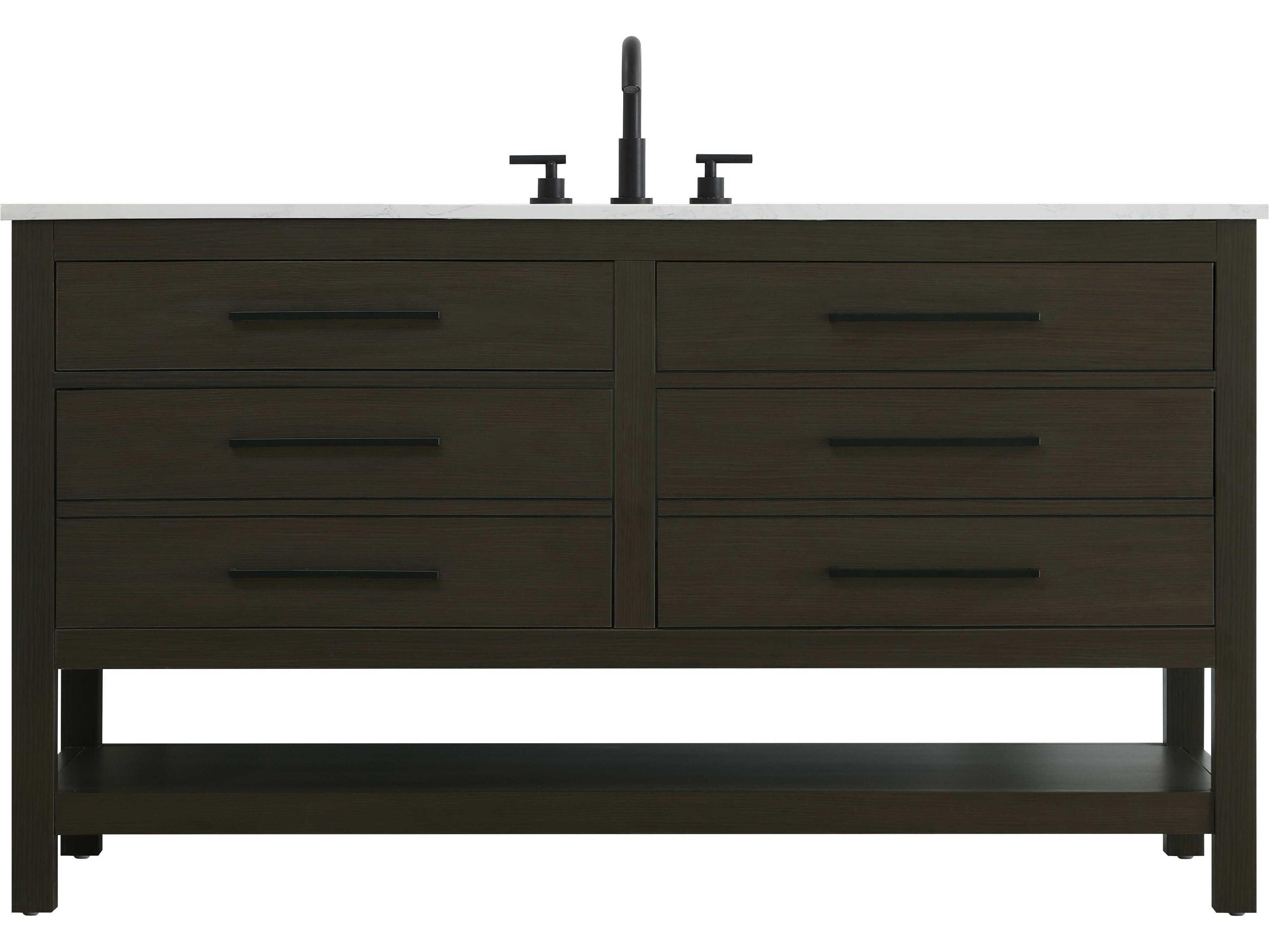 Karson Mocha Brown Vanity