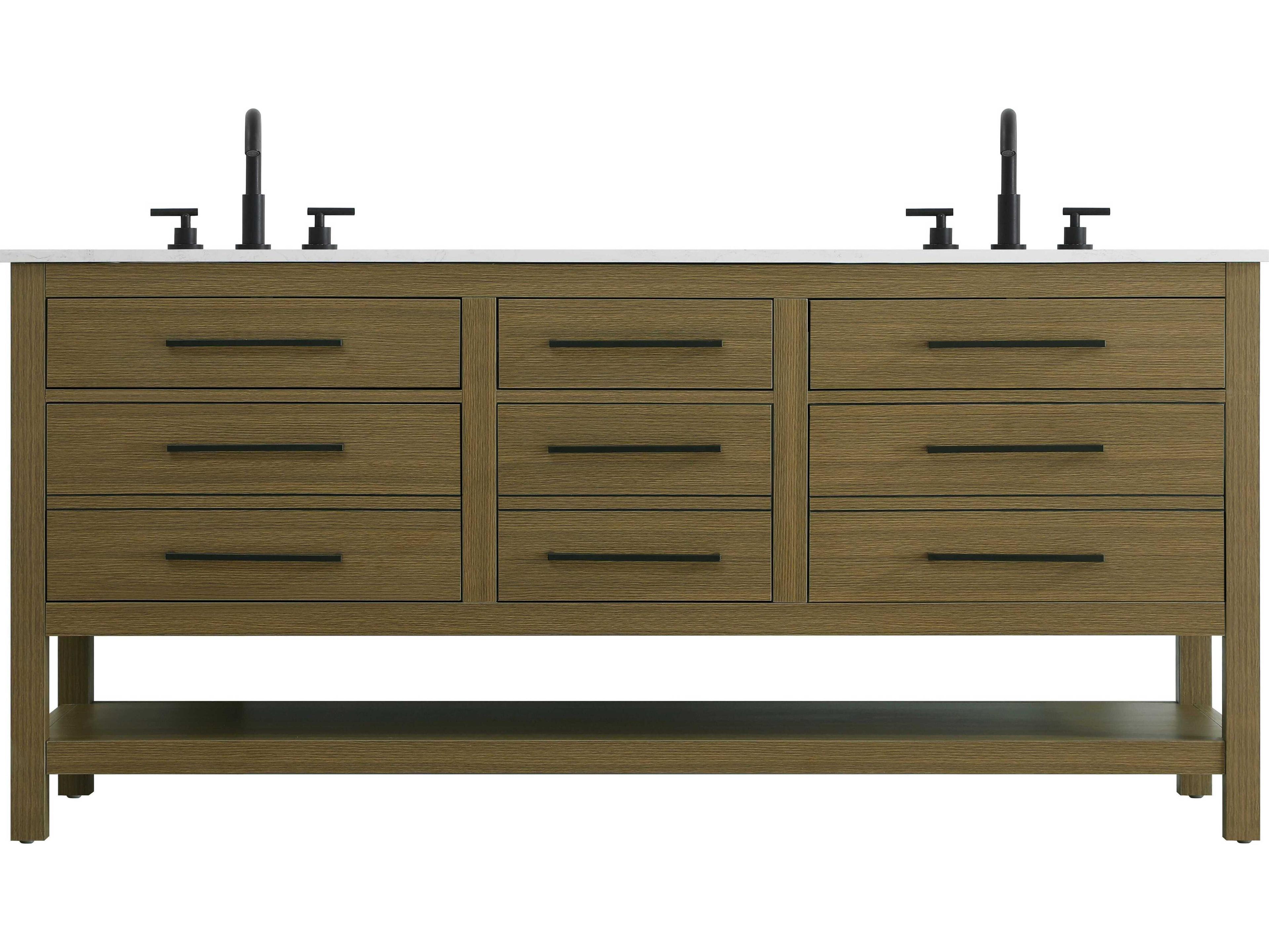 Karson Chestnut Brown Vanity
