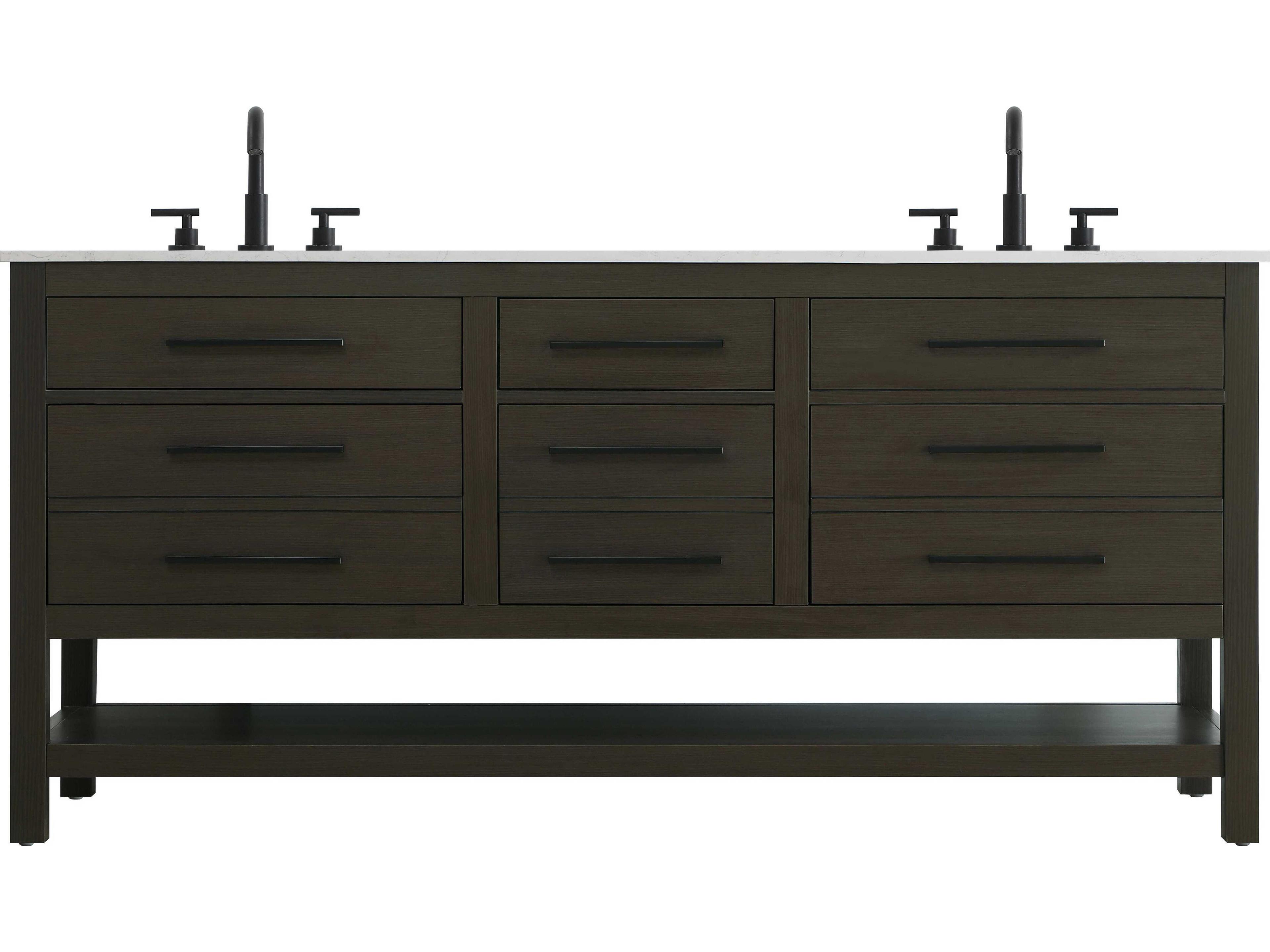 Karson Mocha Brown Vanity