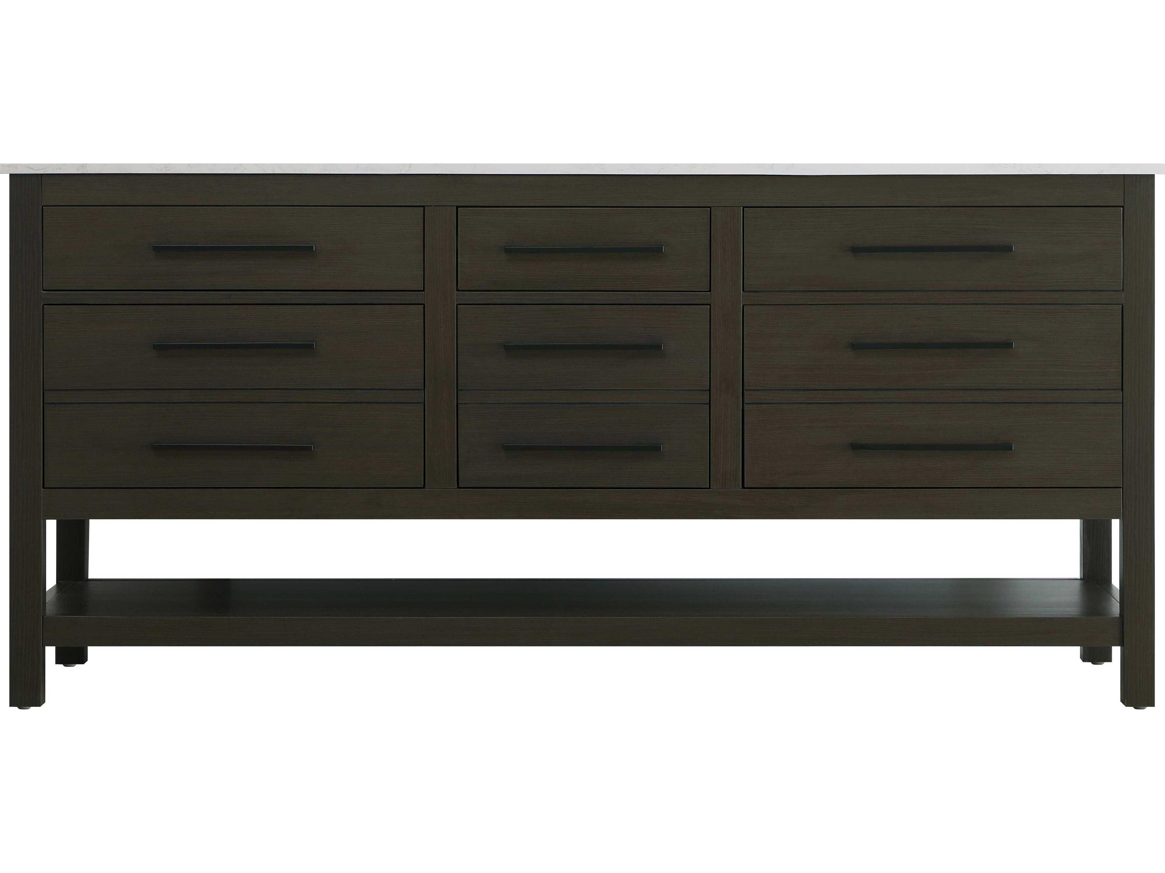 Elegant Lighting Karson Mocha Brown Vanity