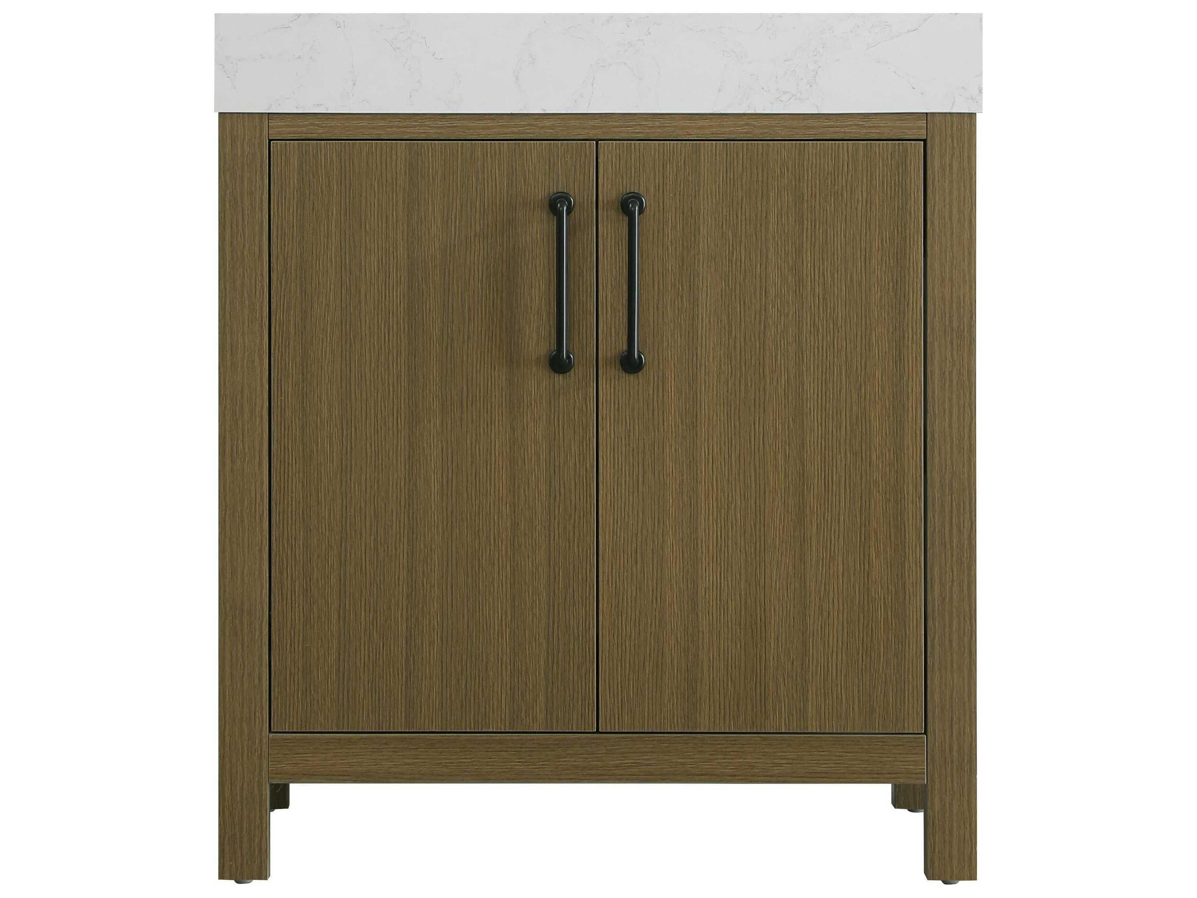 Elegant Lighting Nathan Chestnut Brown Vanity