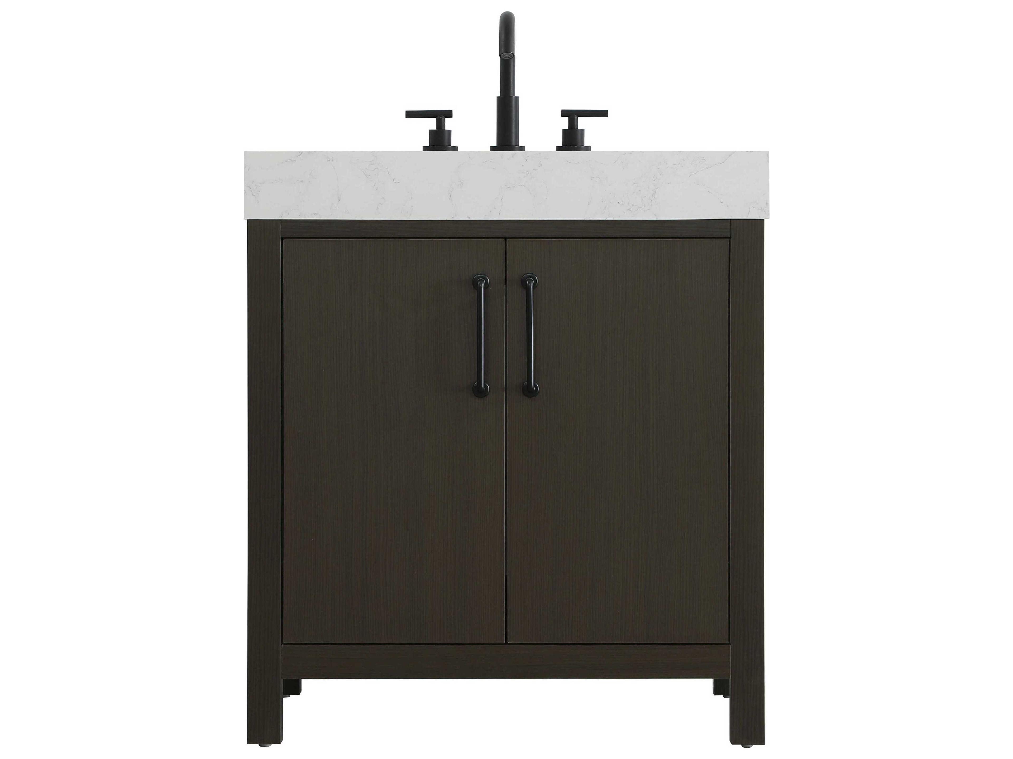 Nathan Mocha Brown Vanity