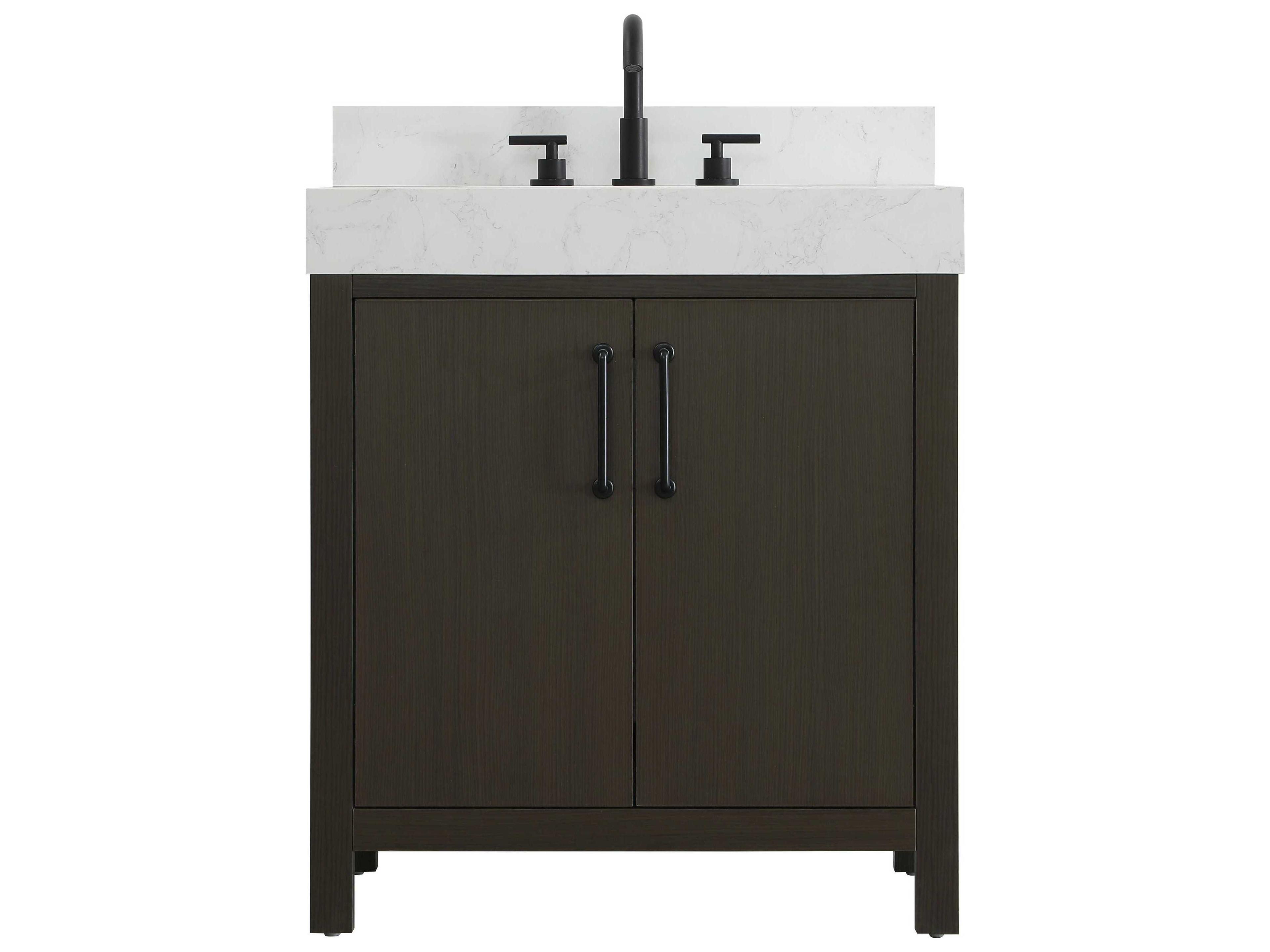 Nathan Mocha Brown Vanity