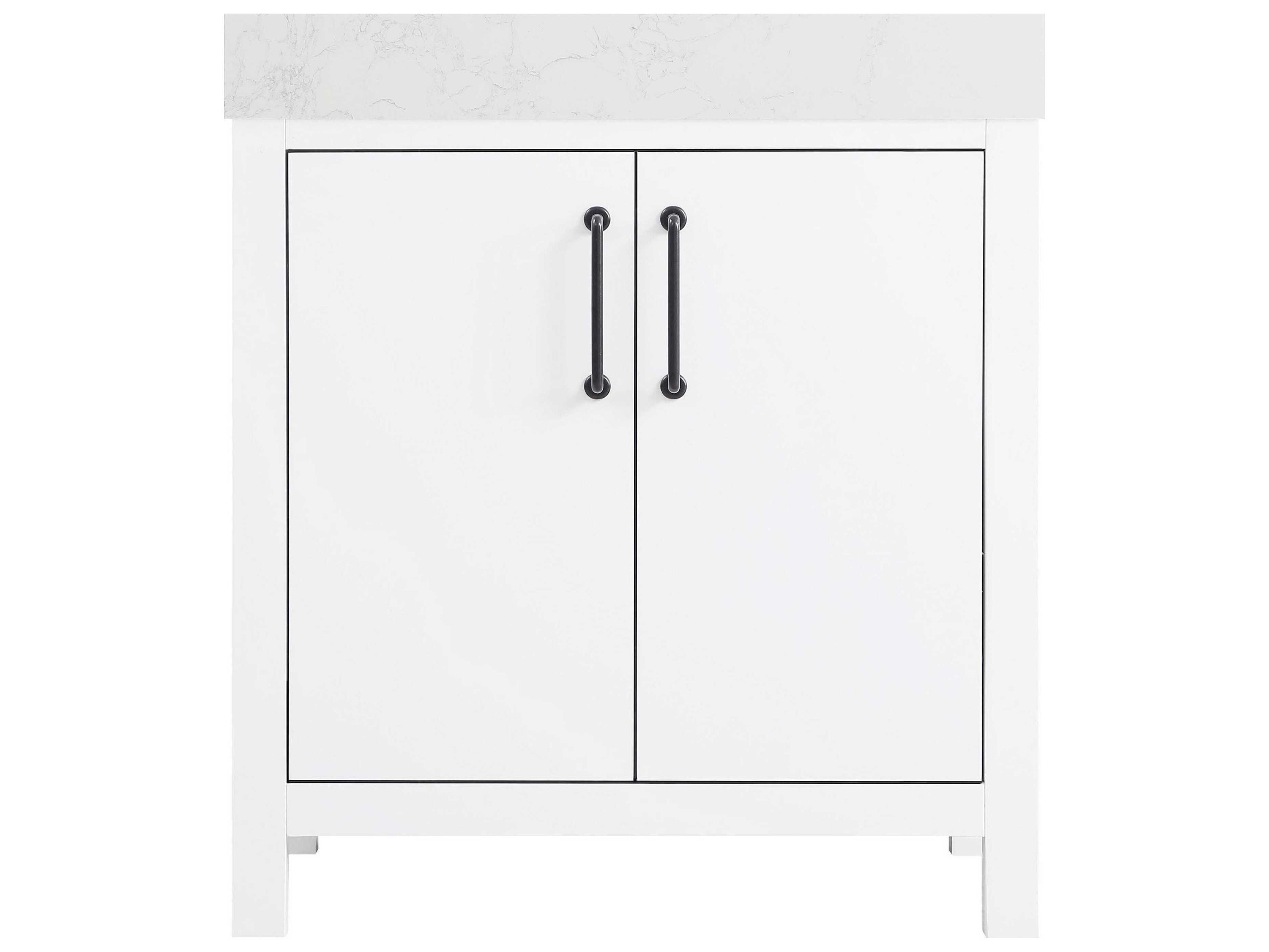 Elegant Lighting Nathan White Vanity