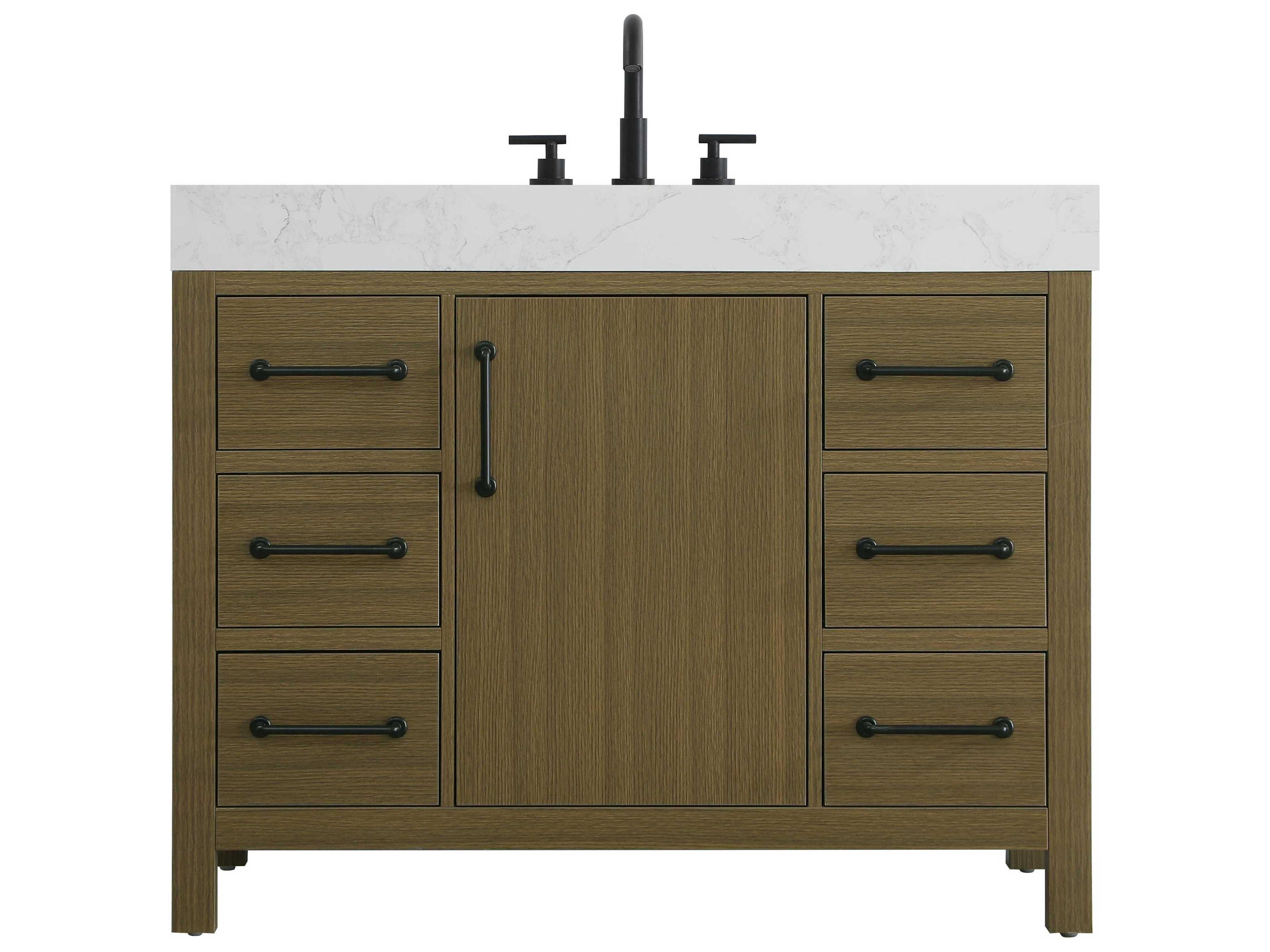 Nathan Chestnut Brown Vanity