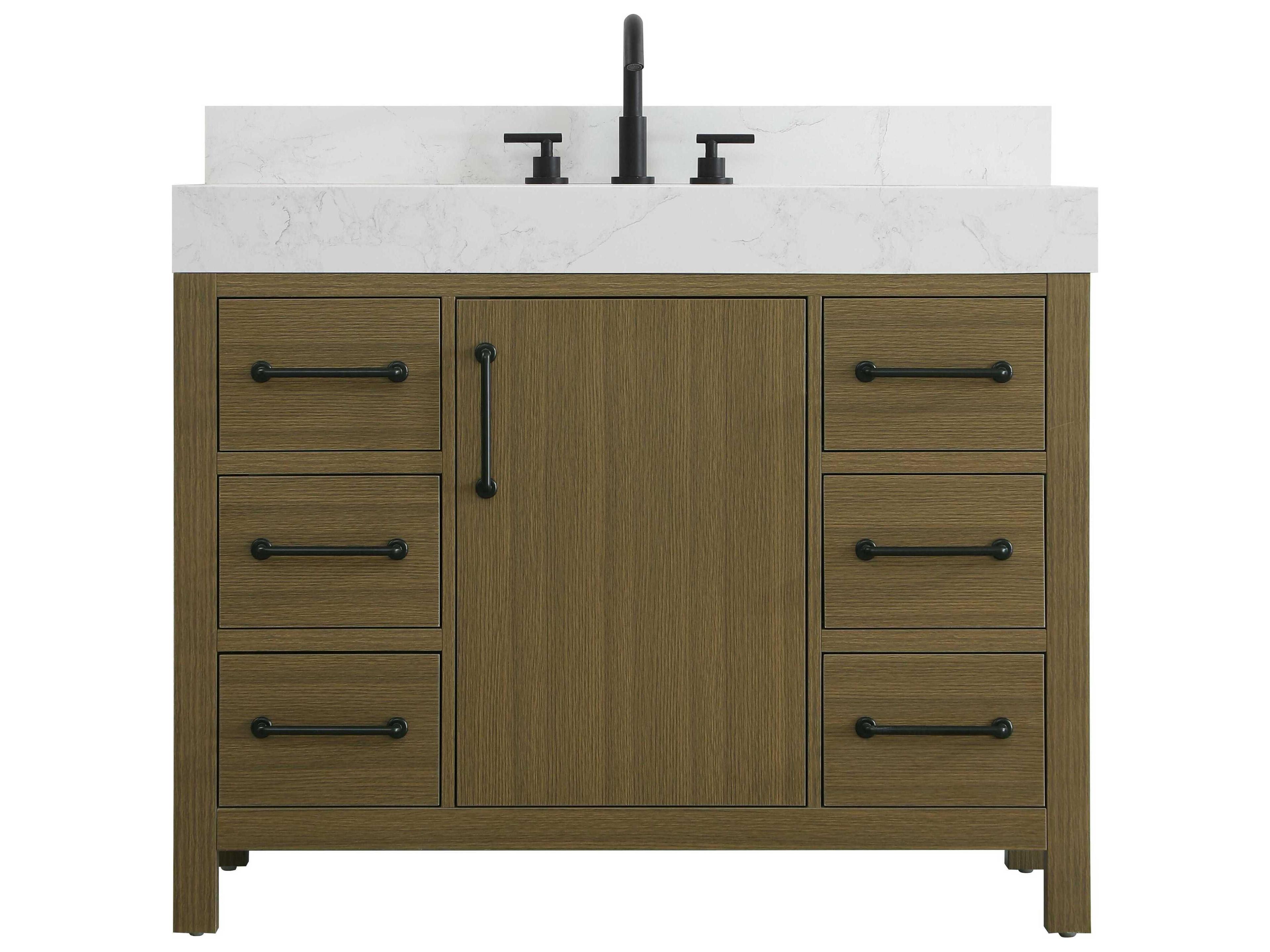 Nathan Chestnut Brown Vanity
